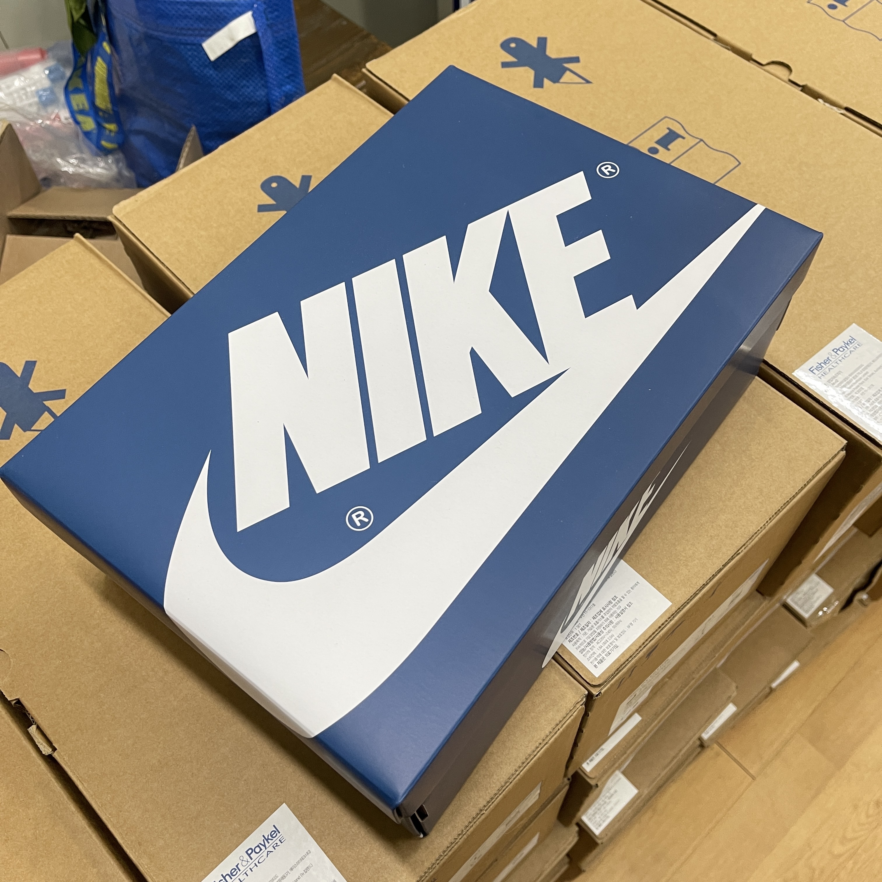 Jordan 1 Retro High OG True Blue 착용 스타일 - 1