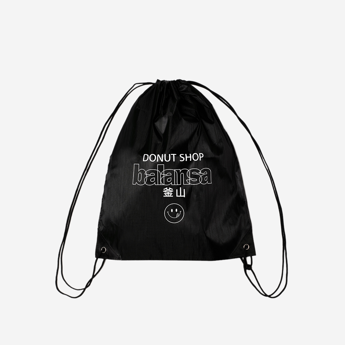 [KREAM 단독] 노티드 x 발란사 짐색 블랙([KREAM 단독] Knotted x Balansa Gym Sack Black)