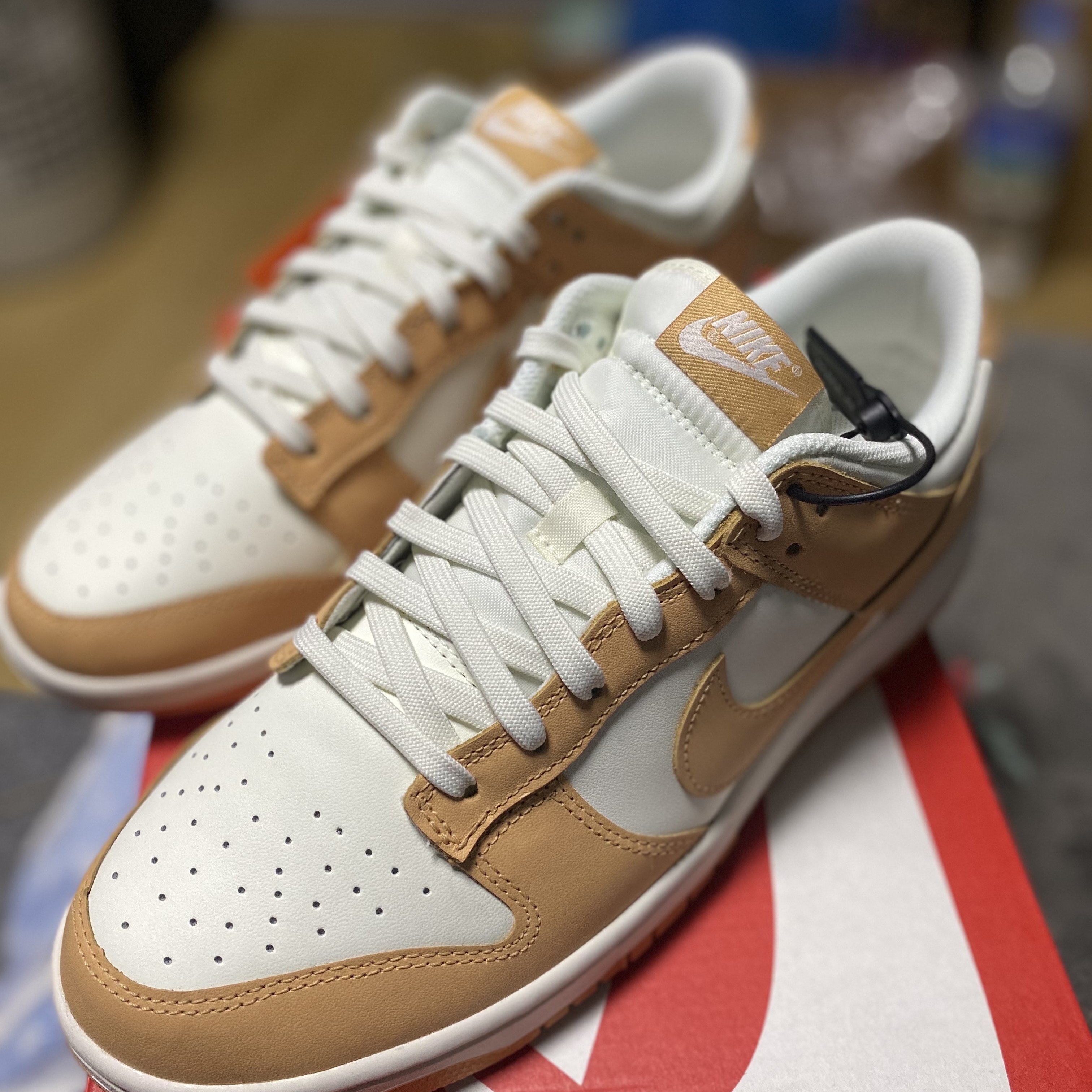 (W) Nike Dunk Low Harvest Moon 착용 스타일