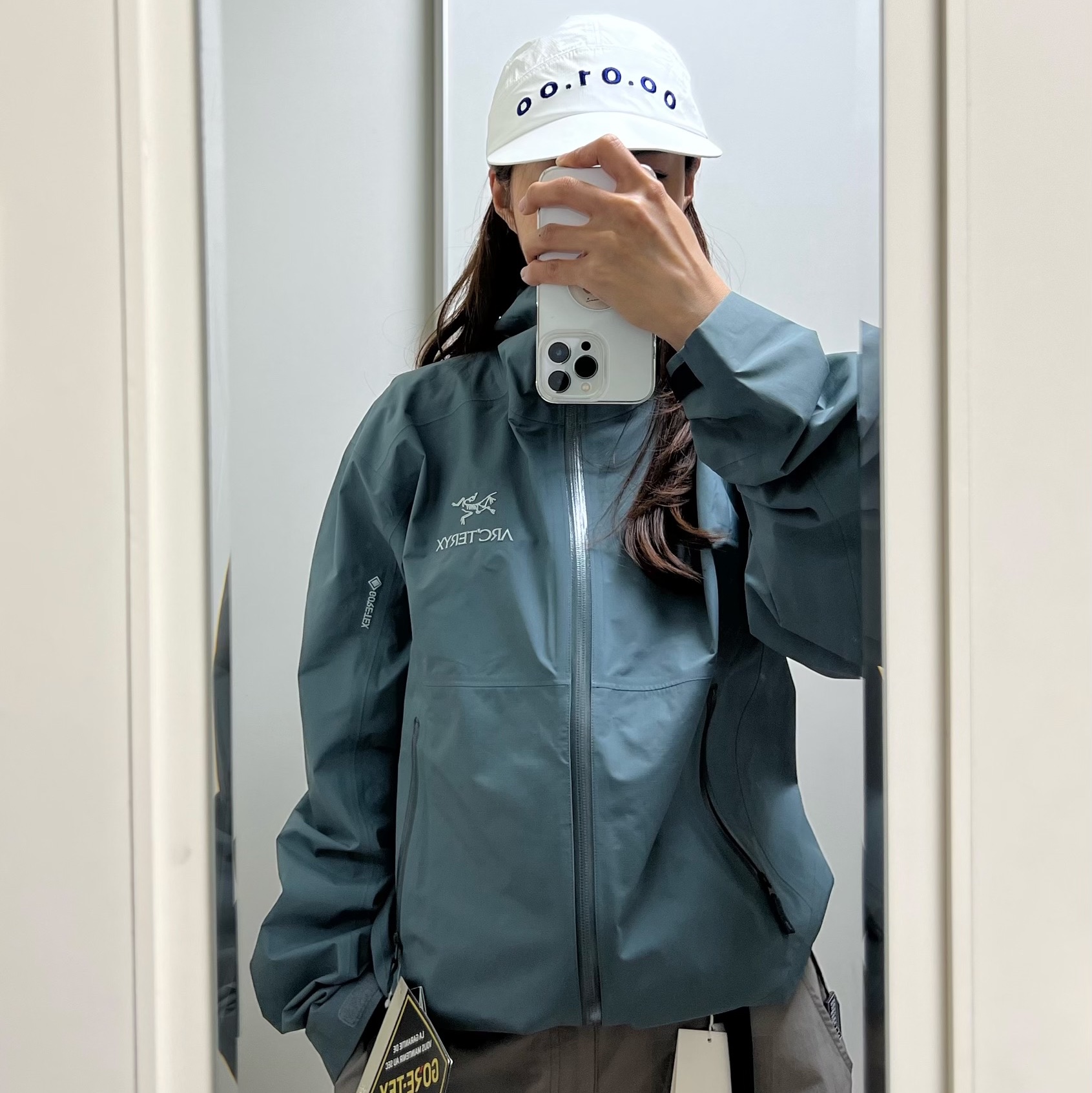 Arc'teryx Zeta SL Jacket Crux 착용 스타일 - 1
