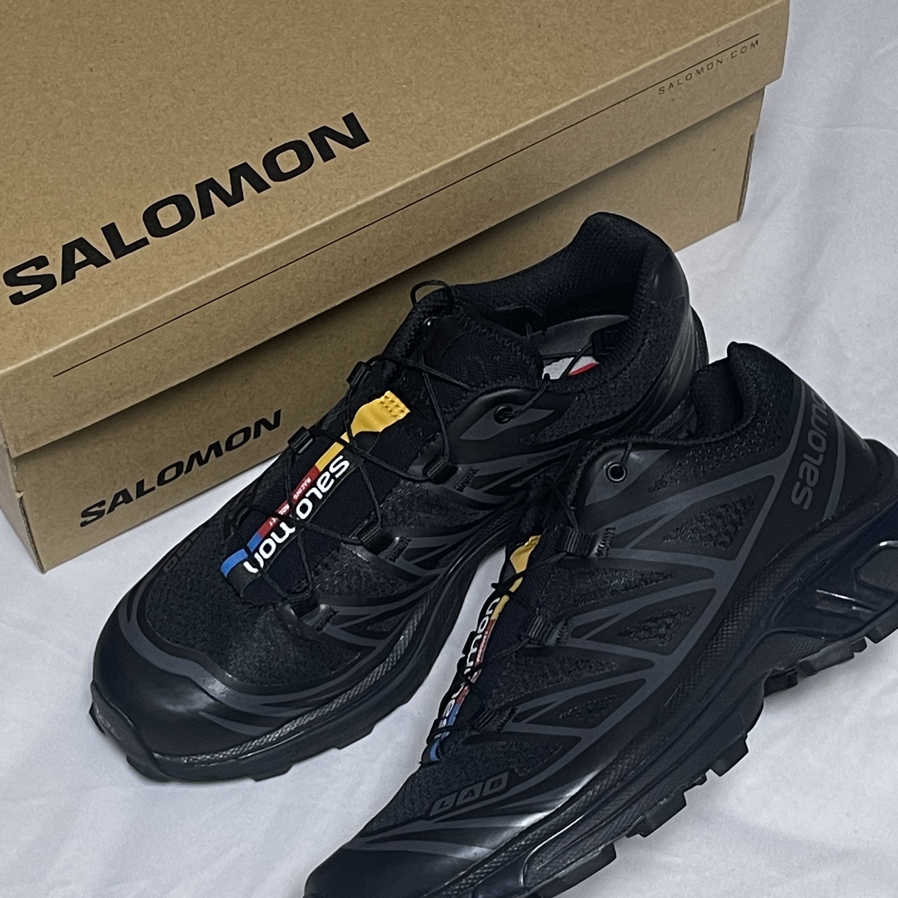 Salomon XT-6 ADV Black 착용 스타일 - 2