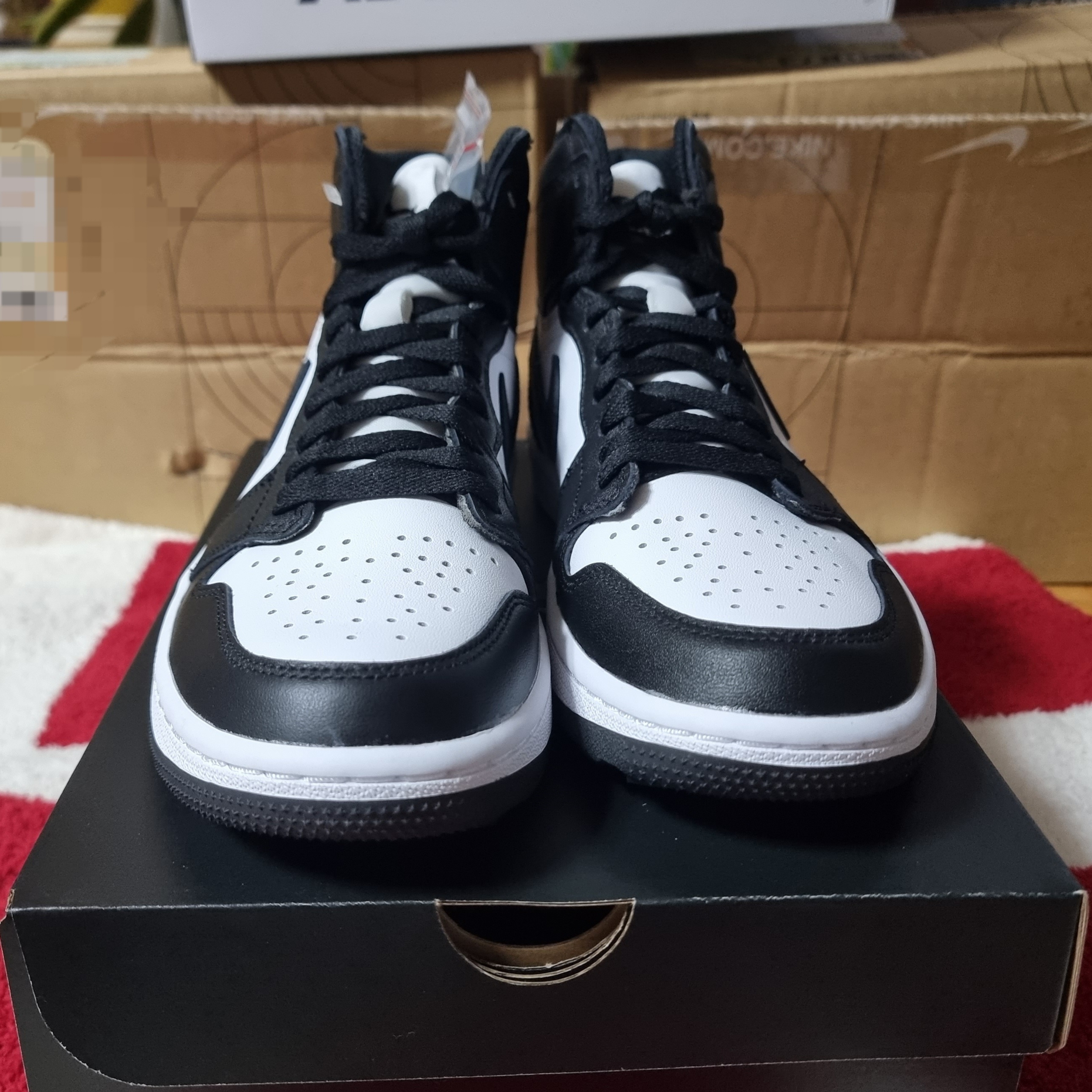 Jordan 1 High Golf White Black 착용 스타일 - 3