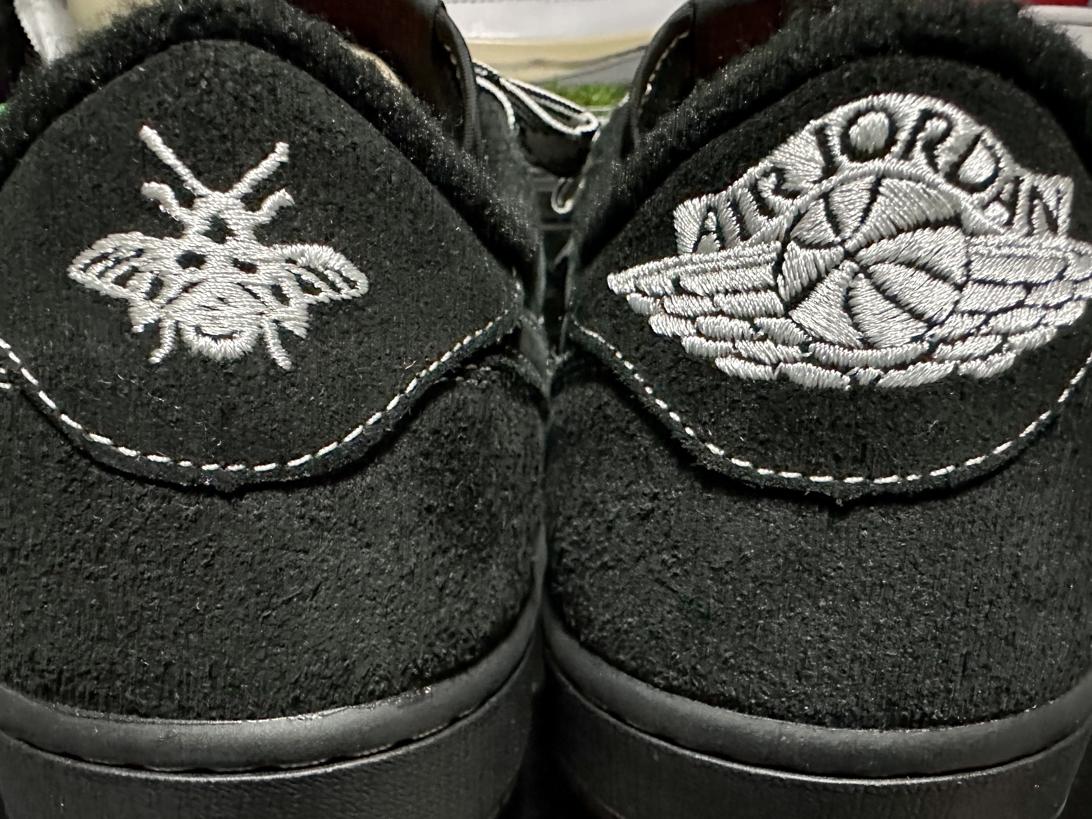 Jordan 1 x Travis Scott Retro Low OG SP Black Phantom, Jordan 1 Low OG Starfish 착용 스타일 - 5