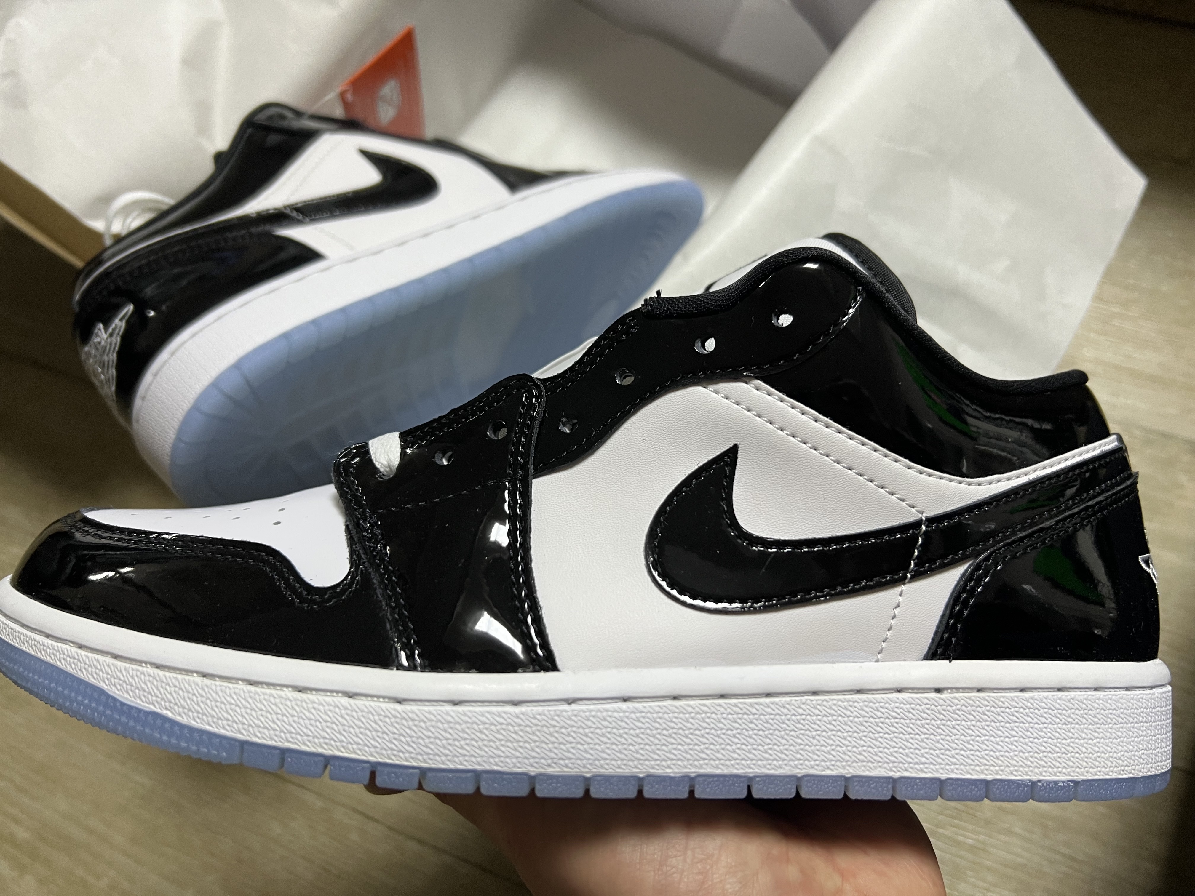 Jordan 1 Low SE Concord 착용 스타일