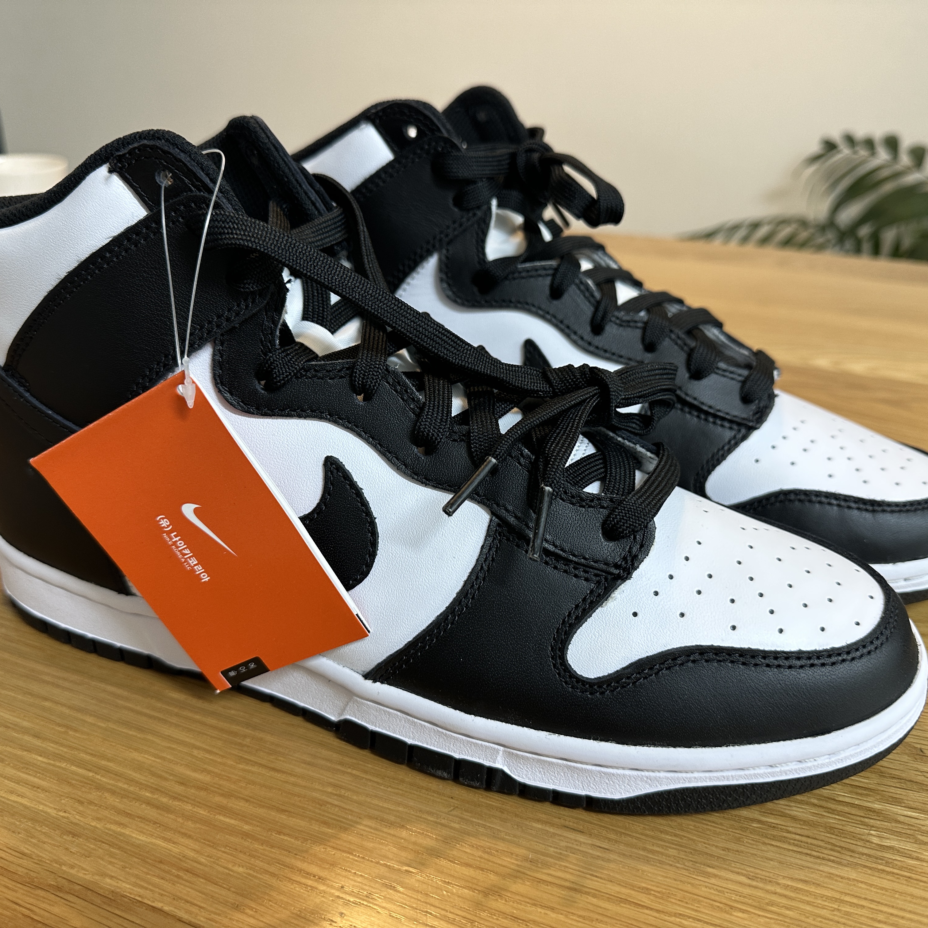 Nike Dunk High Retro Championship White 착용 스타일 - 2