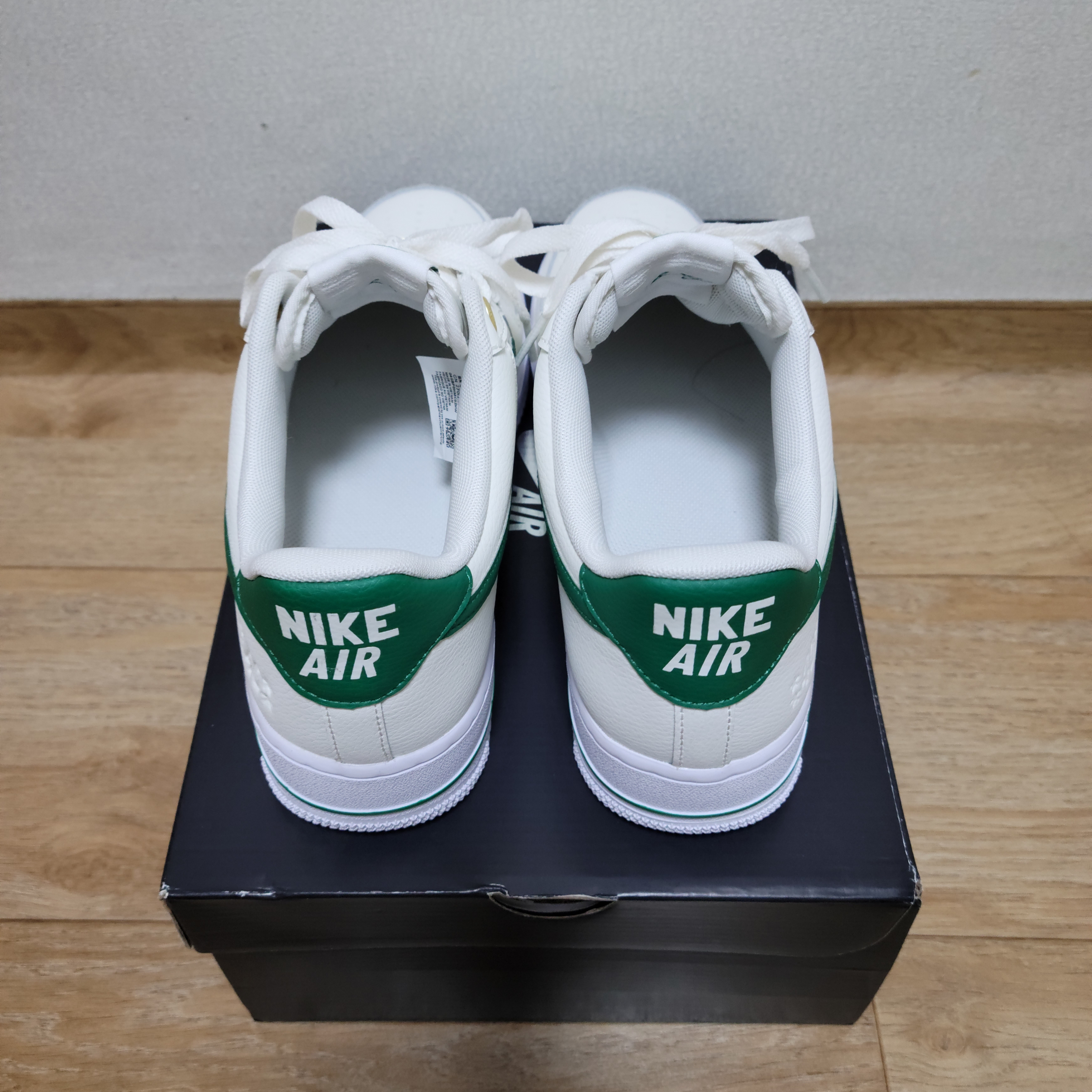 Nike Air Force 1 '07 LV8 40th Anniversary Join Forces Sail Malachite 착용 스타일 - 3