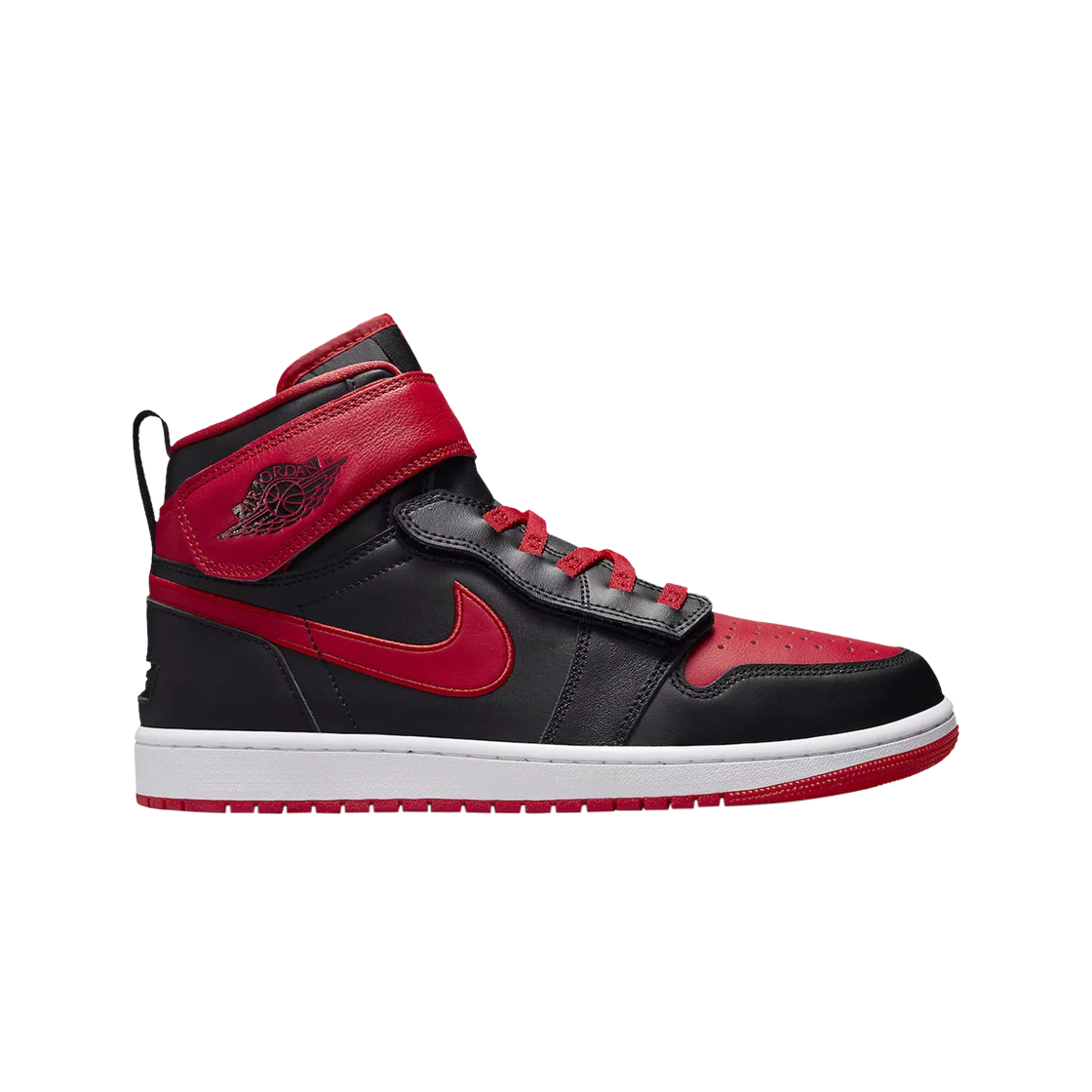 조던 1 하이 플라이이즈 블랙 파이어 레드(Jordan 1 High FlyEase Black Fire Red)