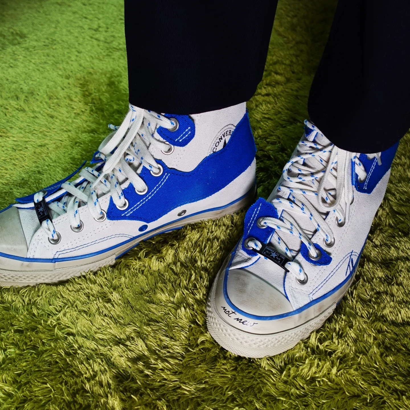 Converse x Ader Error Chuck 70 High White 착용 스타일 - 4