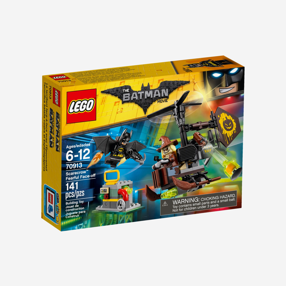 레고 DC 코믹스 배트맨 무비 - 스케어크로우의 공포 가스 공격(Lego DC Comics The Batman Movie - Scarecrow Fearful Face-off) - 2