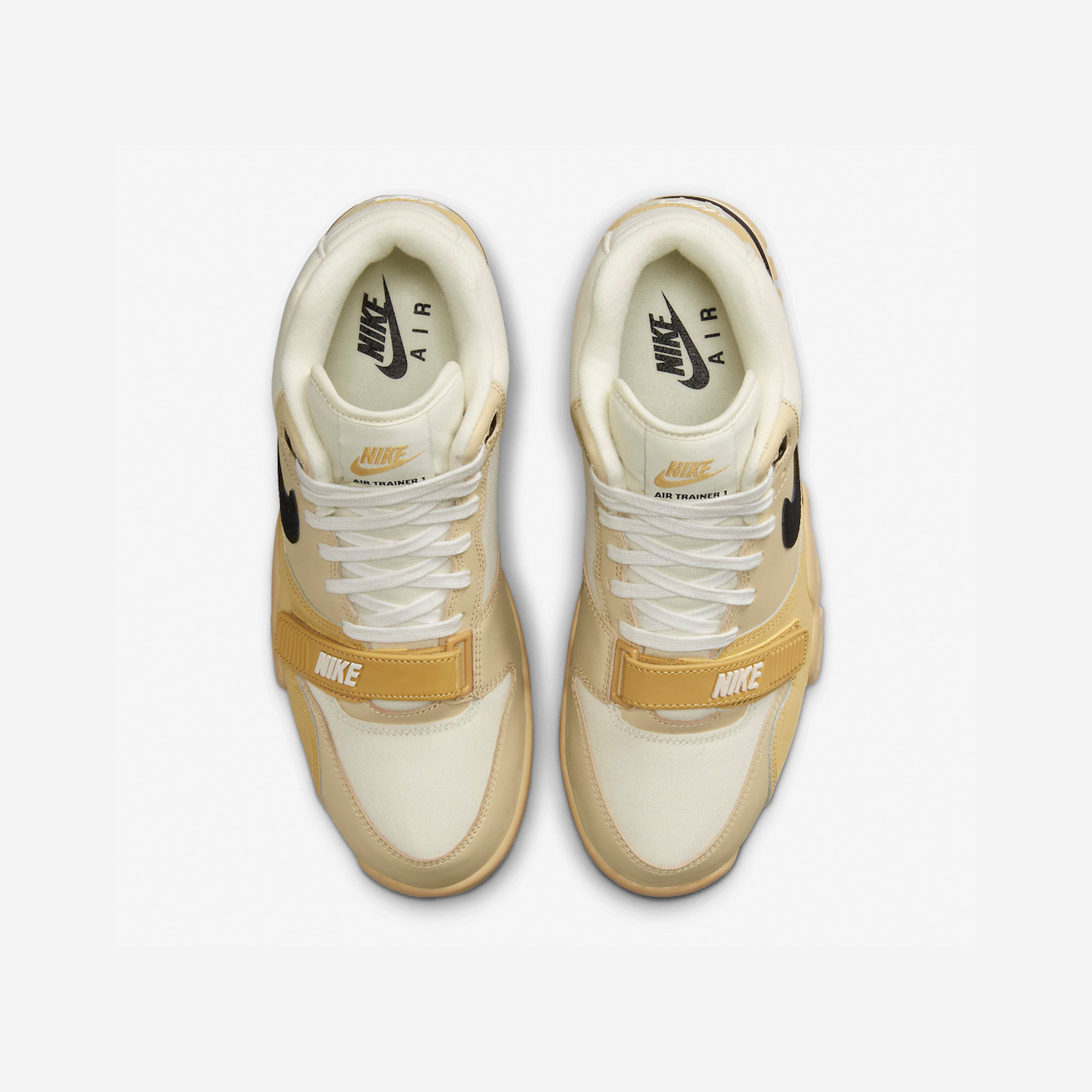 Nike Air Trainer 1 Wheat Gold 착용 스타일 - 4
