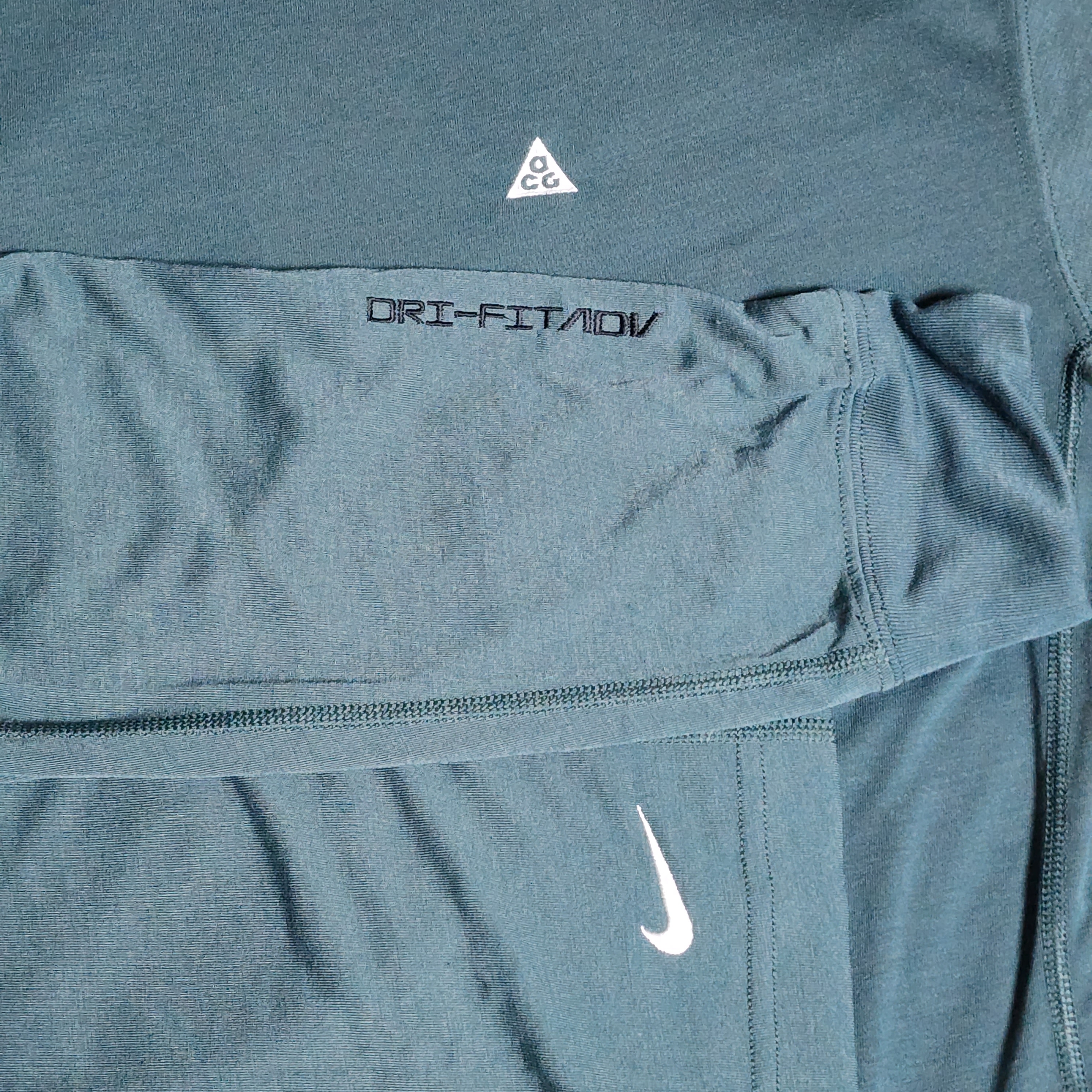 Nike ACG Dri-Fit ADV Goat Rocks Long Sleeve T-Shirt Faded Spruce - Asia 착용 스타일 - 2