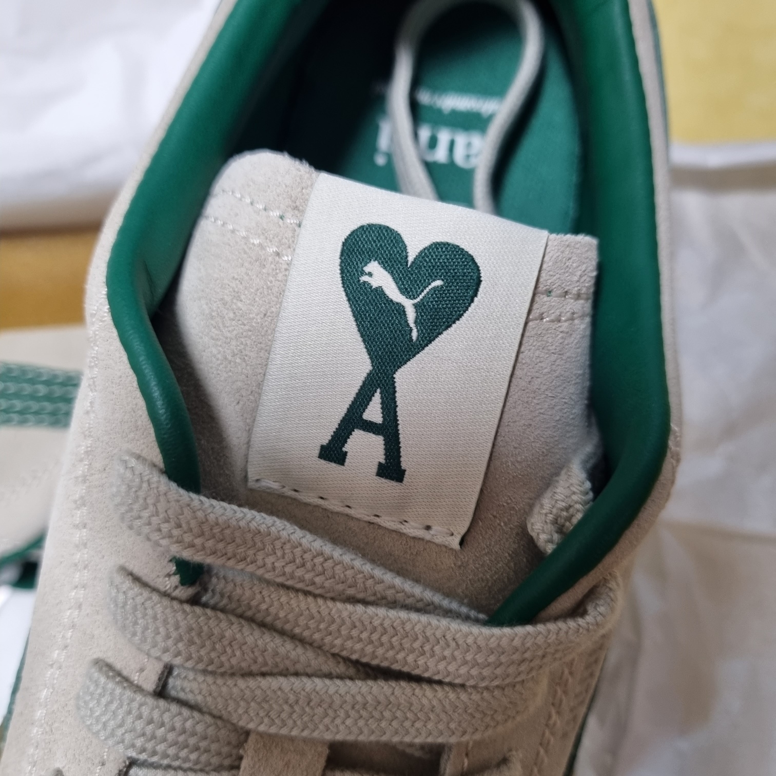 Puma x AMI Suede Crepe Pristine 착용 스타일 - 2