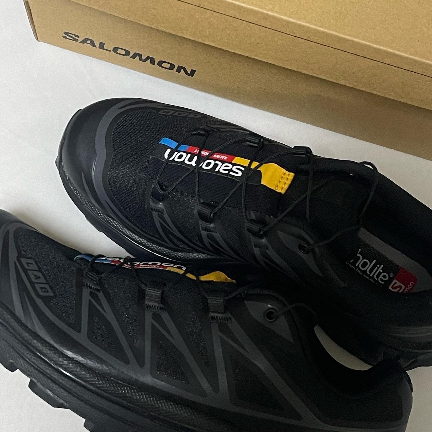 Salomon XT-6 ADV Black 착용 스타일 - 1