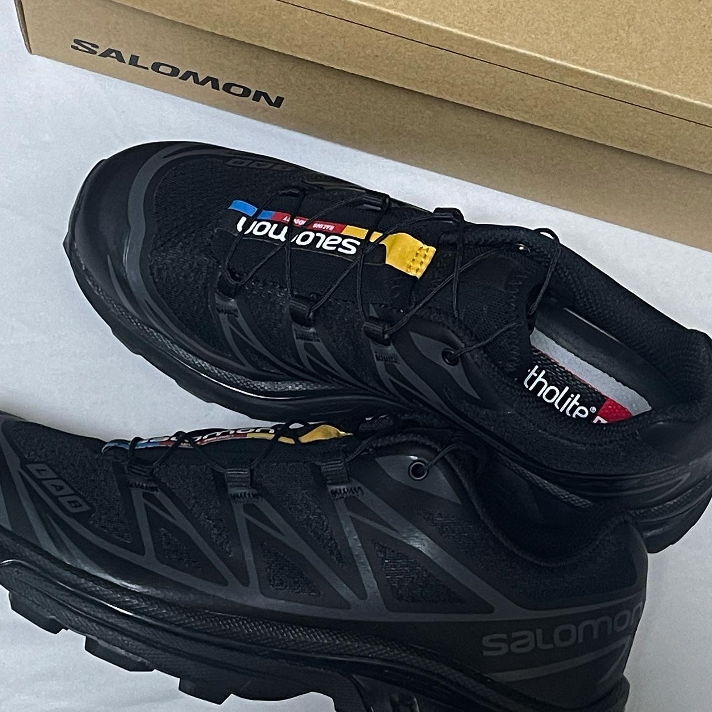 Salomon XT-6 ADV Black 착용 스타일 - 3