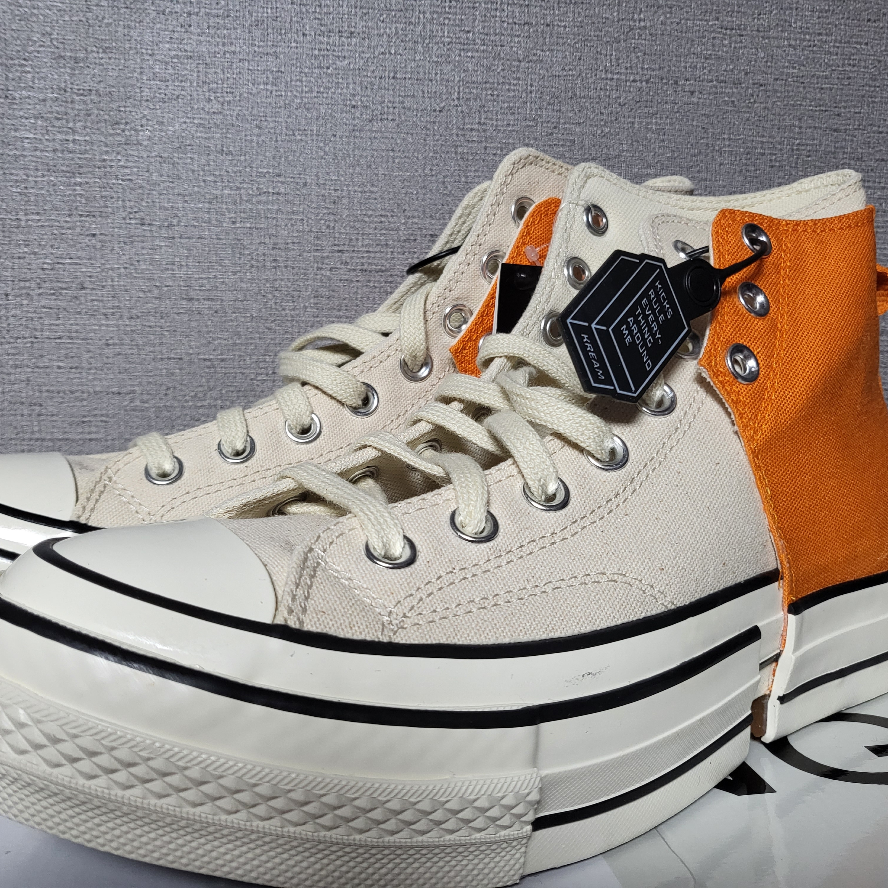 Converse x Feng Chen Wang Chuck 70 2-in-1 Persimmon Orange 착용 스타일 - 2