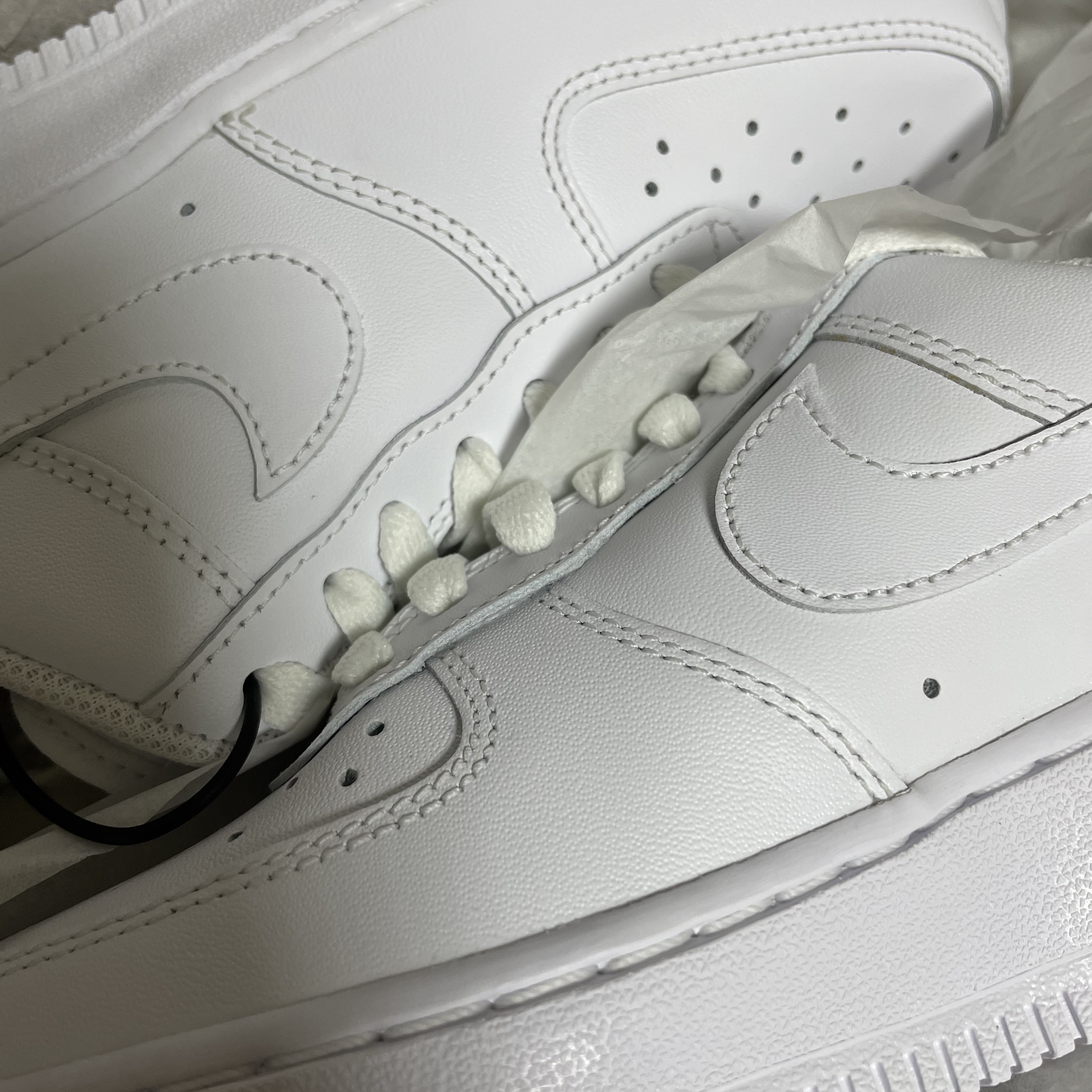 (W) Nike Air Force 1 '07 Low White 착용 스타일