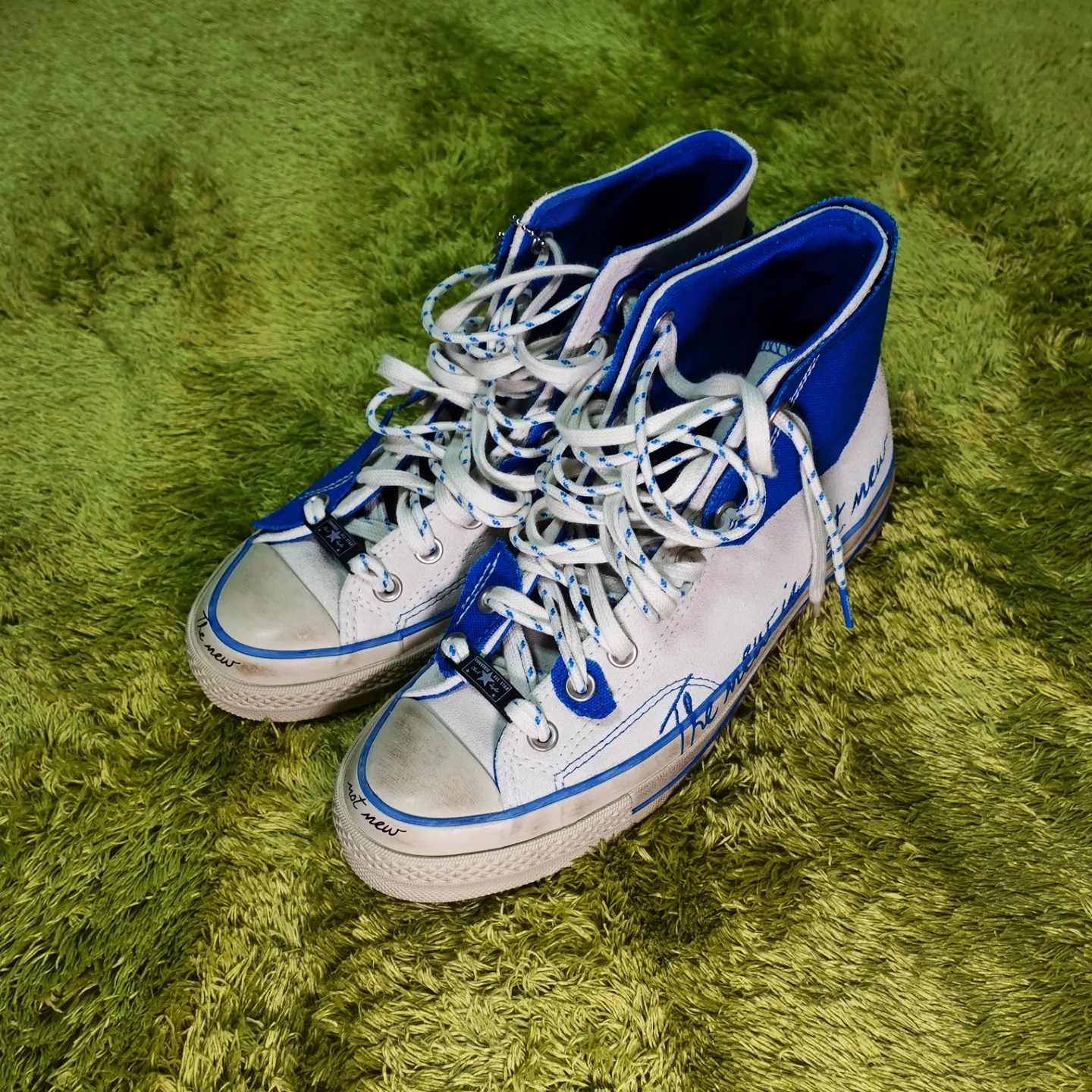 Converse x Ader Error Chuck 70 High White 착용 스타일 - 1