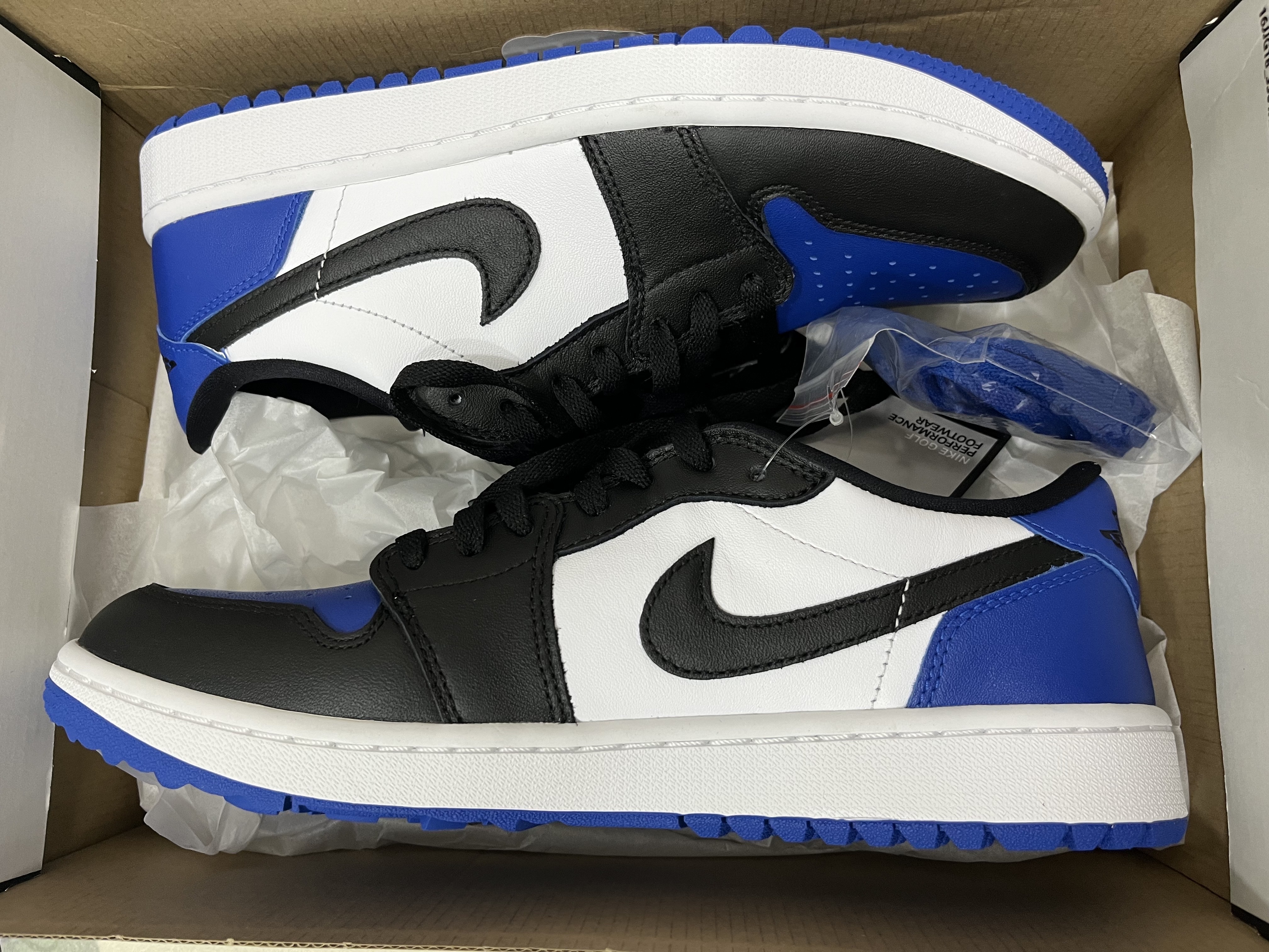 Jordan 1 Low Golf Sport Royal 착용 스타일
