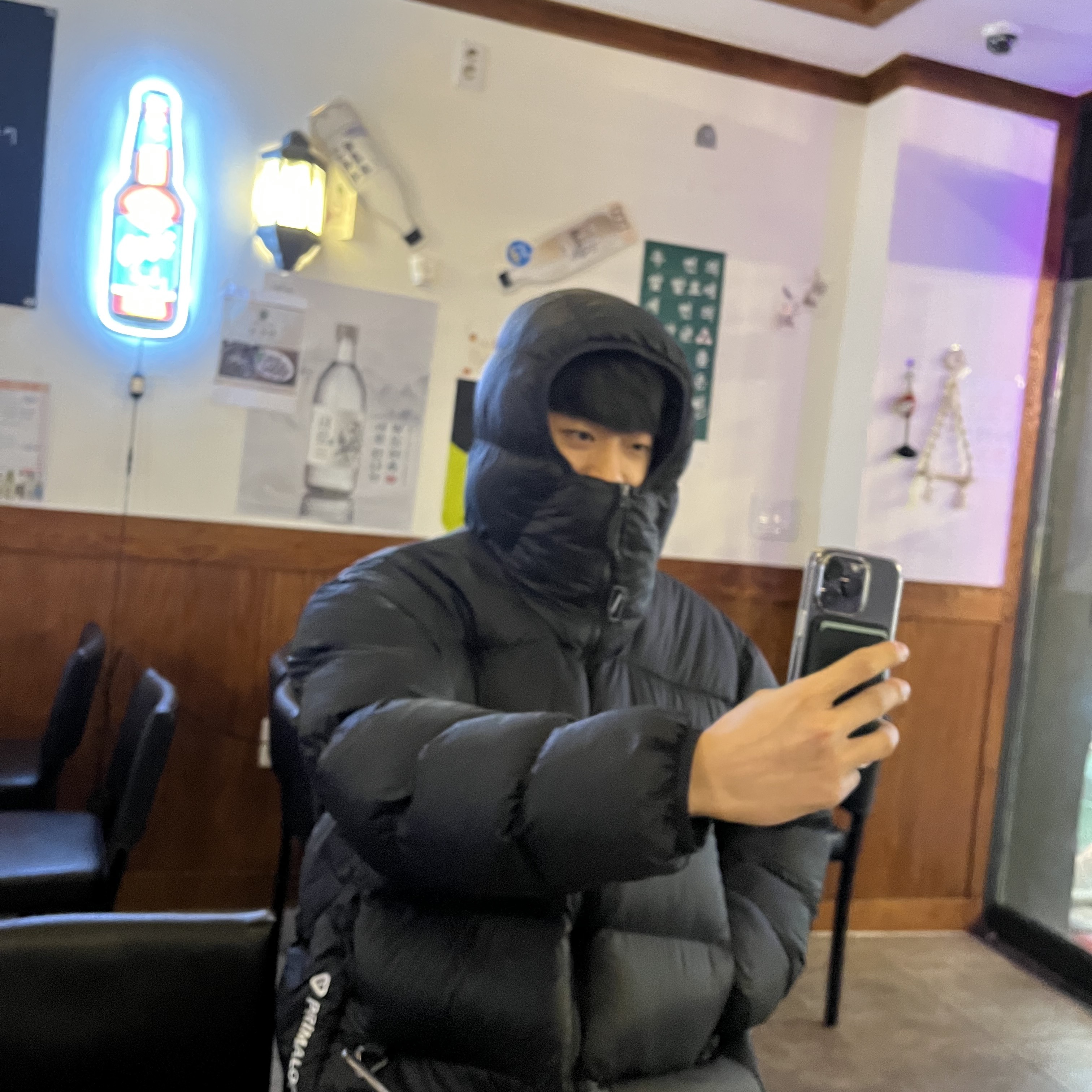Nike ACG Therma-Fit ADV Lunar Lake Puffer Jacket Black - Asia 착용 스타일 - 2