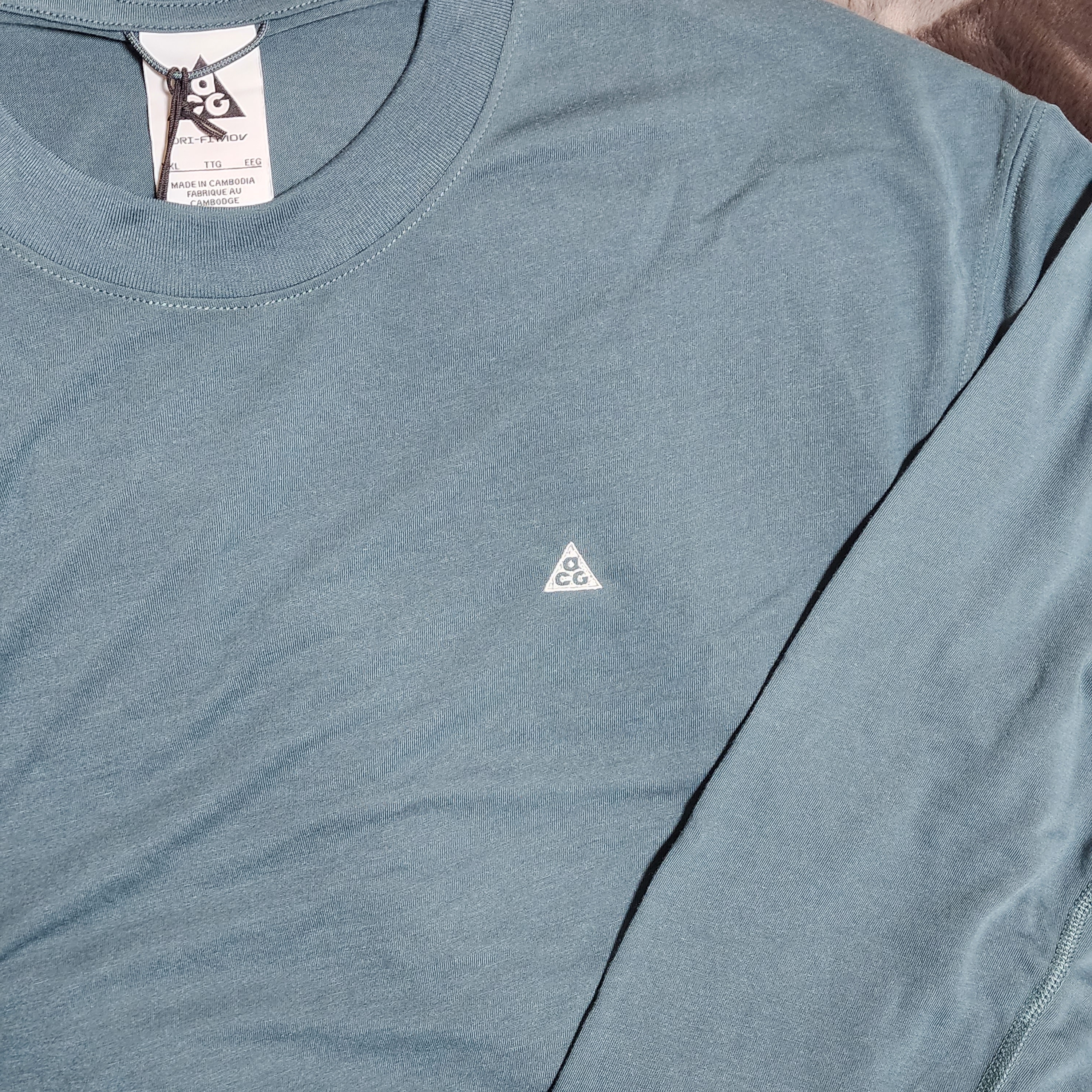 Nike ACG Dri-Fit ADV Goat Rocks Long Sleeve T-Shirt Faded Spruce - Asia 착용 스타일 - 1