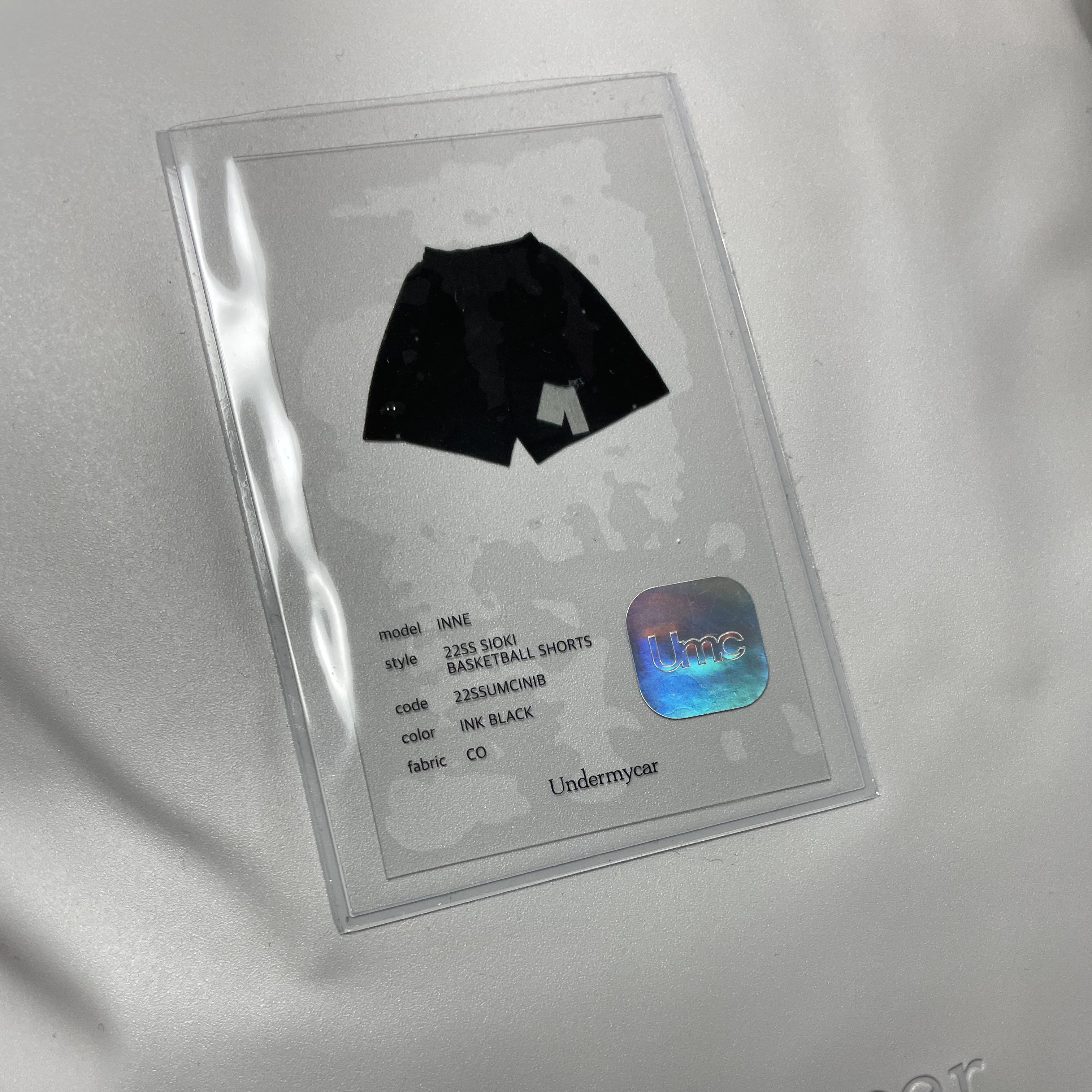 Undermycar Sioki Inne Basketball Shorts Ink Black - 22SS 착용 스타일 - 2