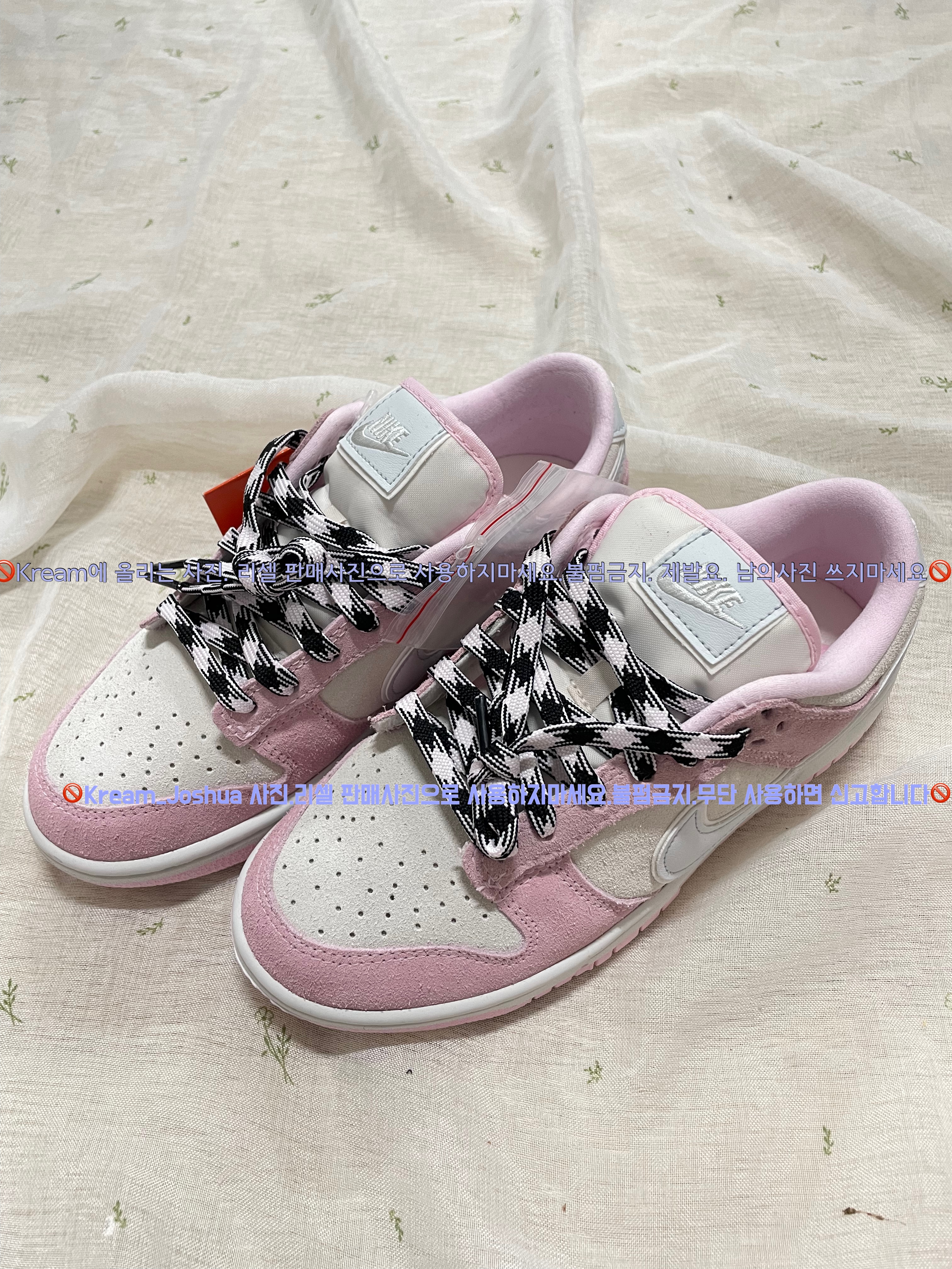 (Kids) Nike Everyday Plus Socks Pink White (6 Pack/Korean Ver.), (Kids) Nike Everyday Plus Socks Purple (3 Pack/Korean Ver.) 착용 스타일 - 2