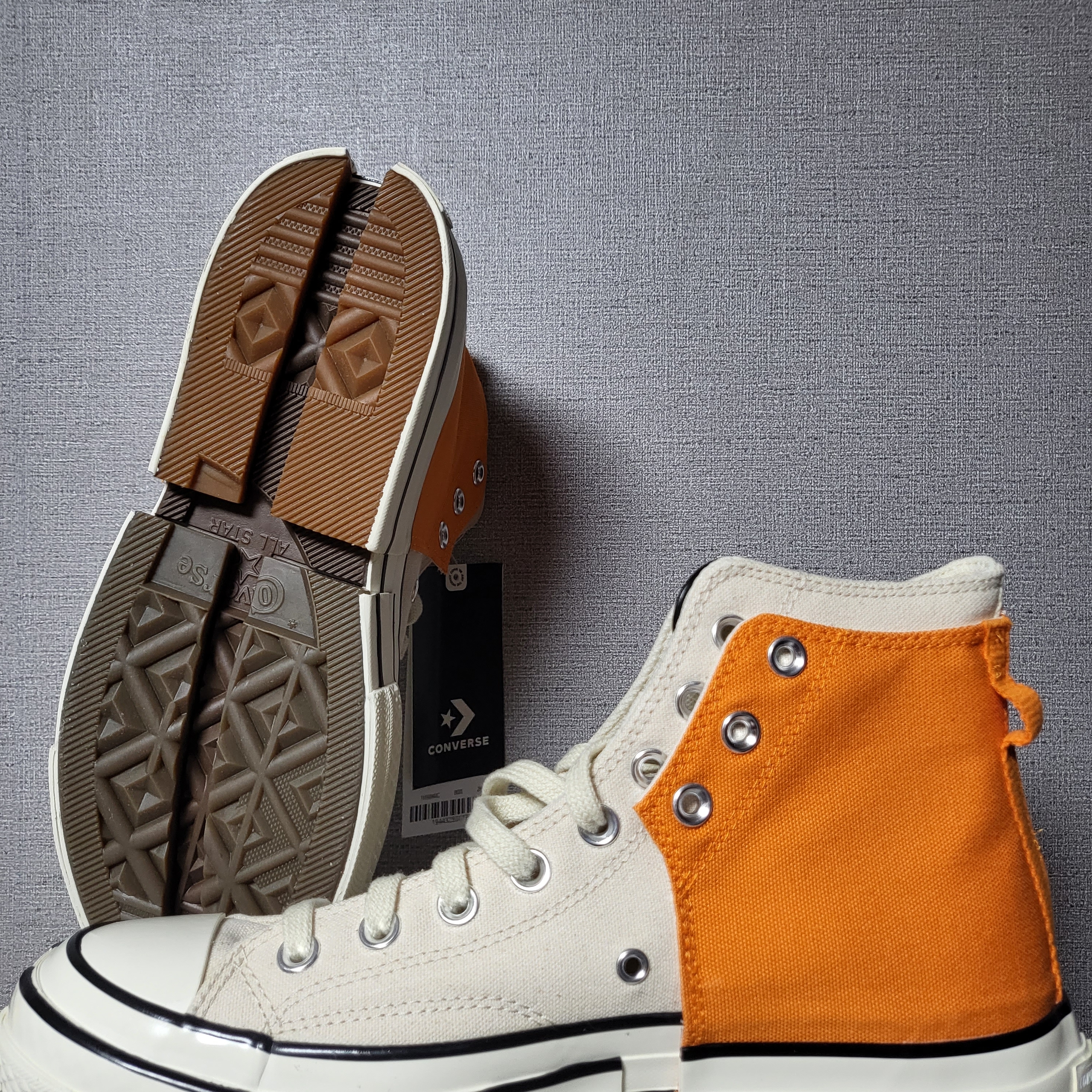 Converse x Feng Chen Wang Chuck 70 2-in-1 Persimmon Orange 착용 스타일 - 1