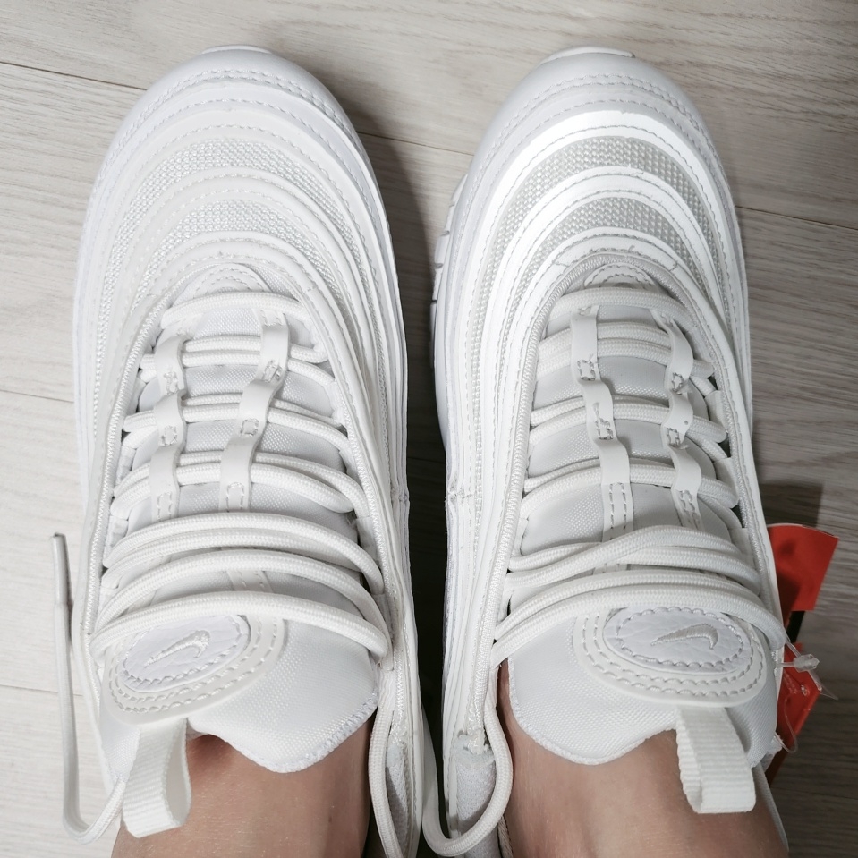 (W) Nike Air Max 97 Next Nature White 착용 스타일