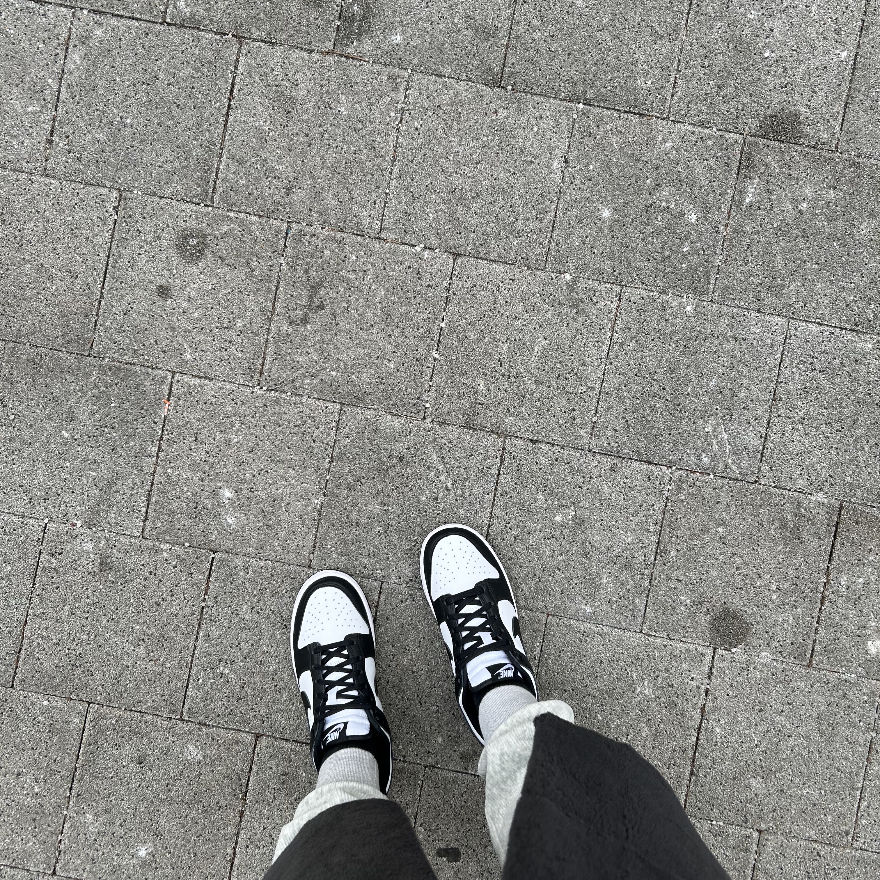 (W) Nike Dunk Low Black 착용 스타일