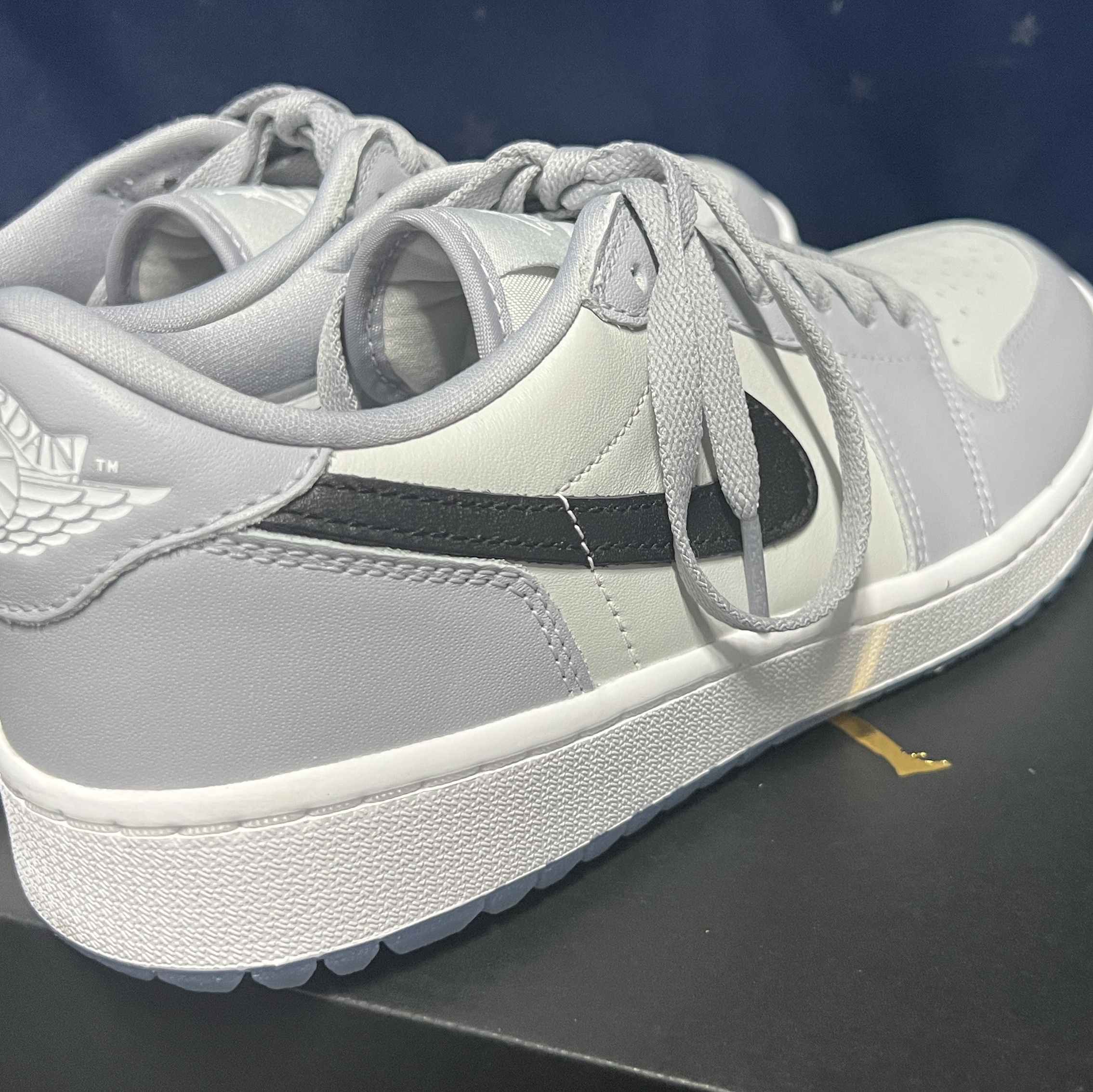 Jordan 1 Low Golf Wolf Grey 착용 스타일