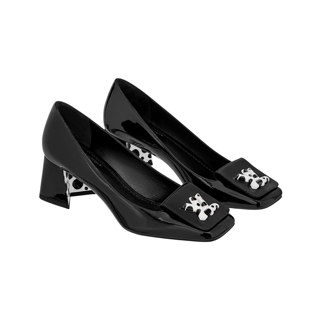 (W) 루이비통 x 야요이 쿠사마 셰이크 펌프스 블랙((W) Louis Vuitton x YK Shake Pump Black) - 2