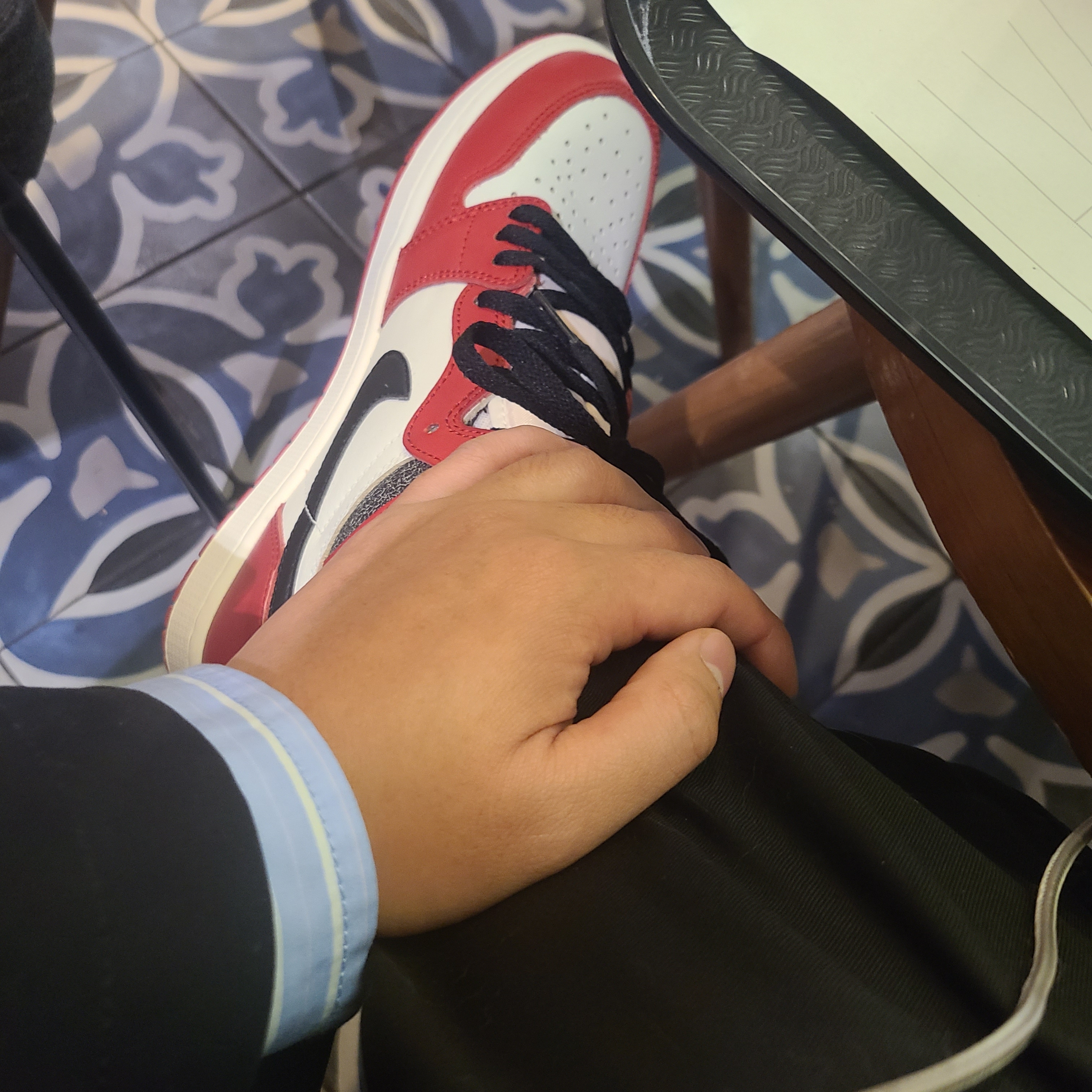 Jordan 1 Retro High OG Chicago 2022 착용 스타일 - 2
