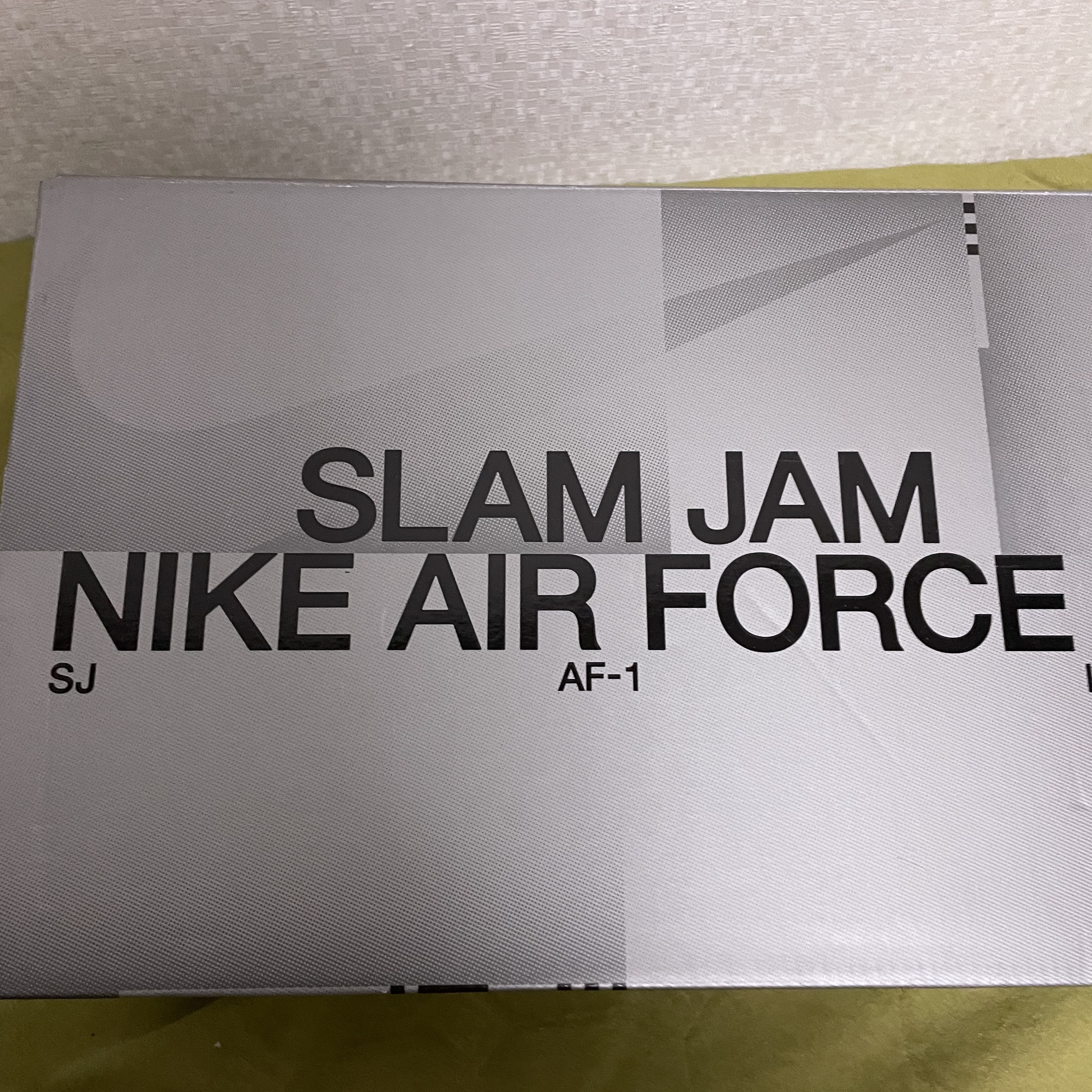 Nike x Slam Jam Air Force 1 Low SP Black Off Noir 착용 스타일 - 2