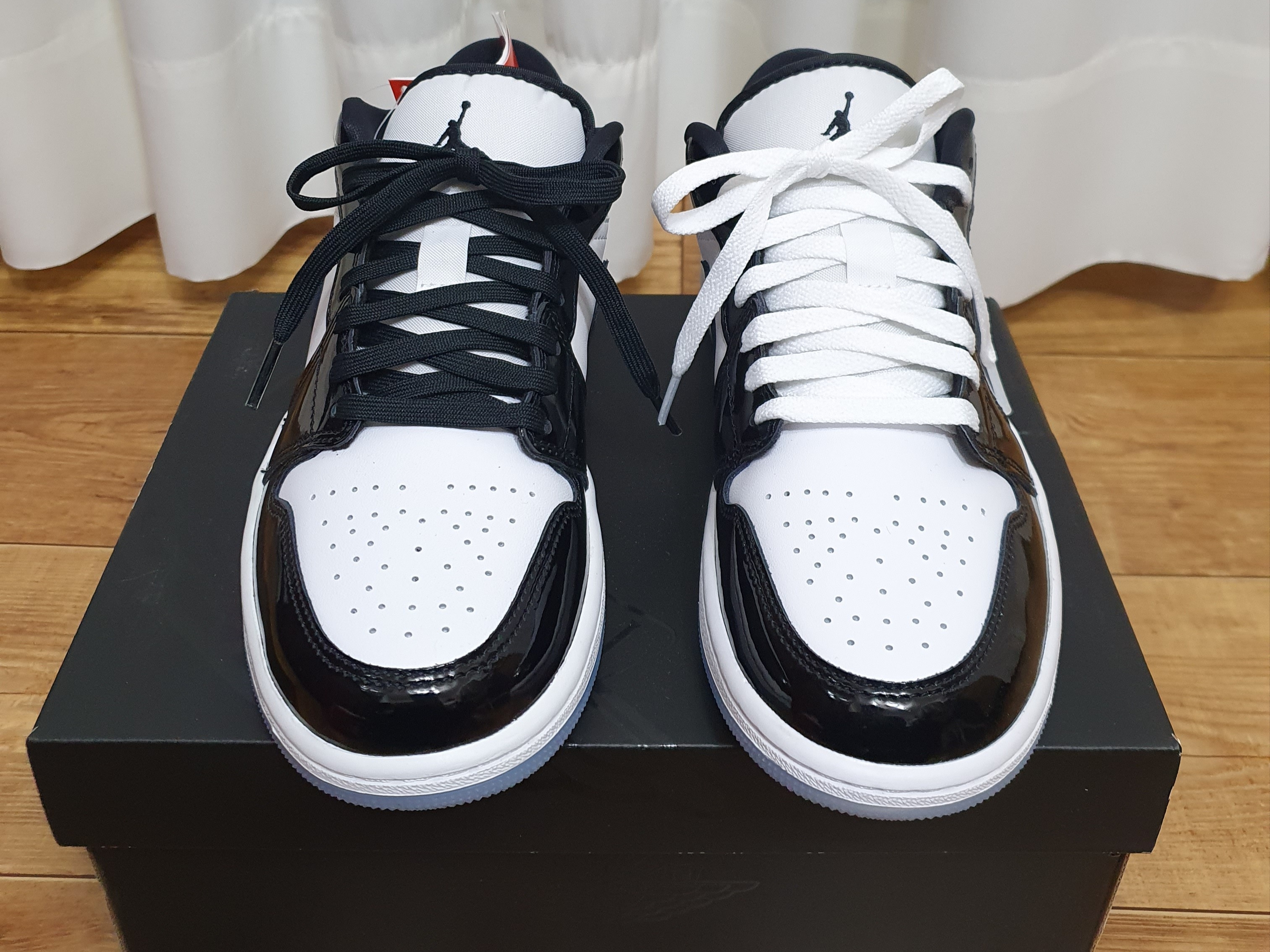 Jordan 1 Low SE Concord 착용 스타일 - 1