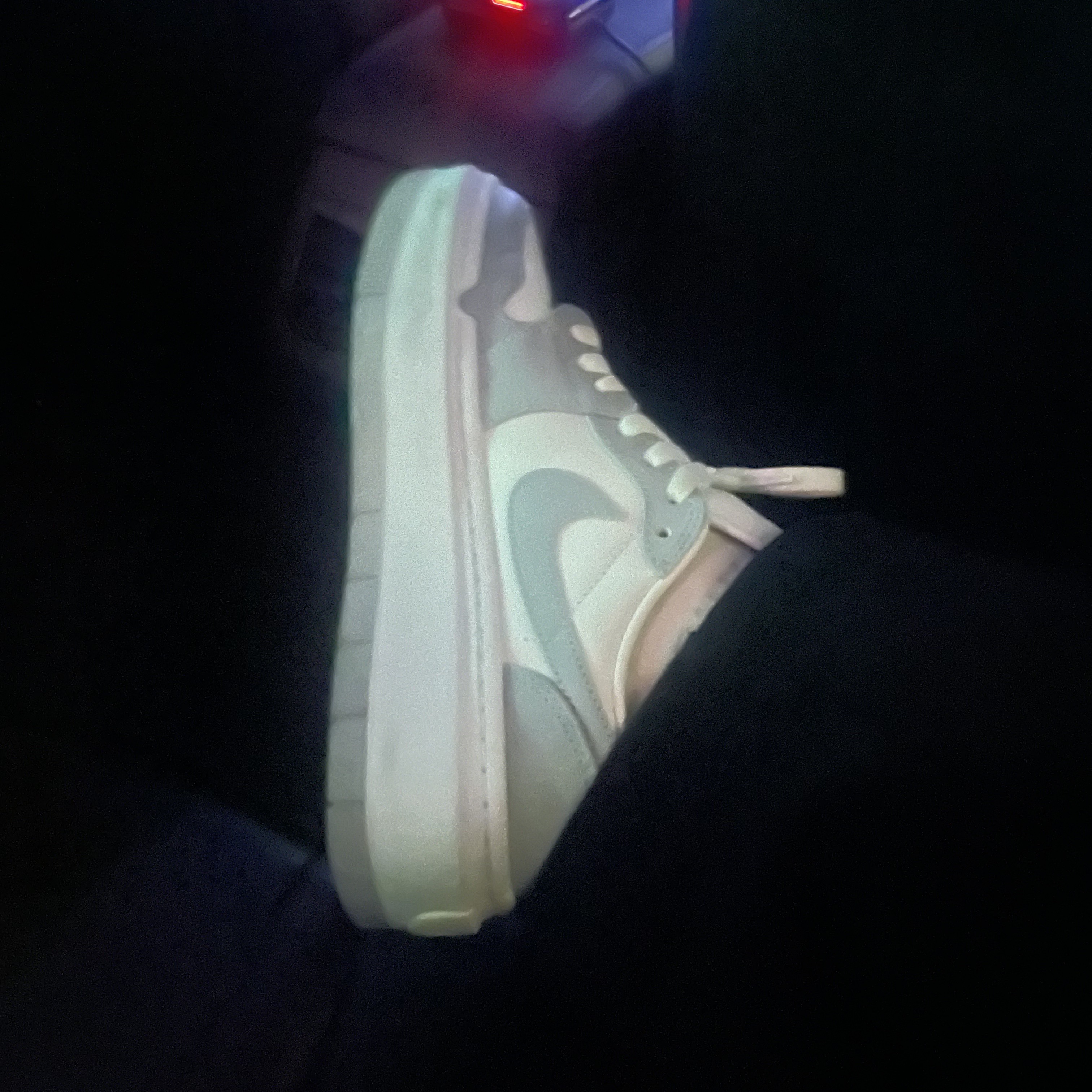 (W) Jordan 1 Elevate Low White and Wolf Grey 착용 스타일