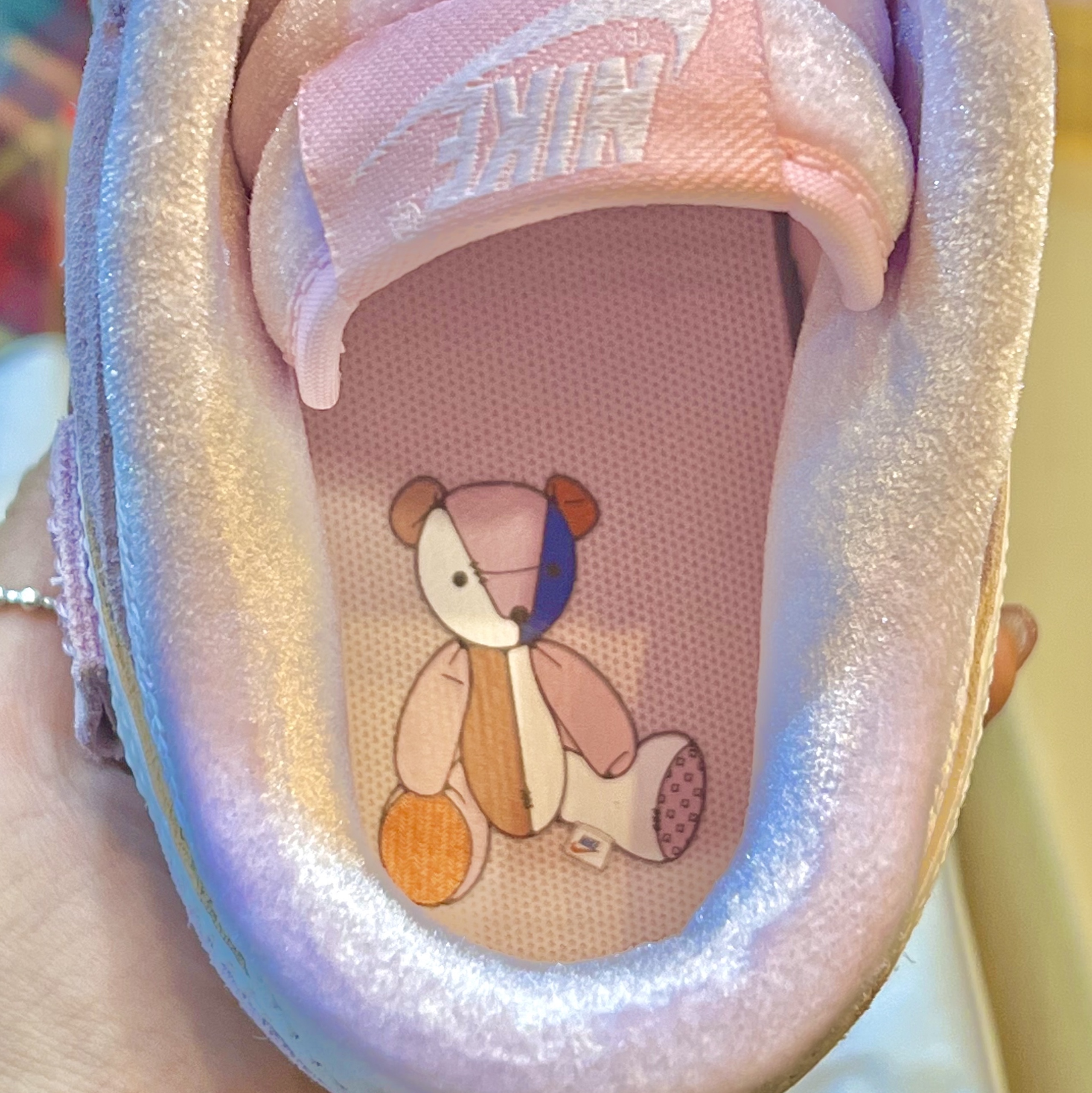 (W) Nike Dunk Low SE Light Soft Pink 착용 스타일 - 4