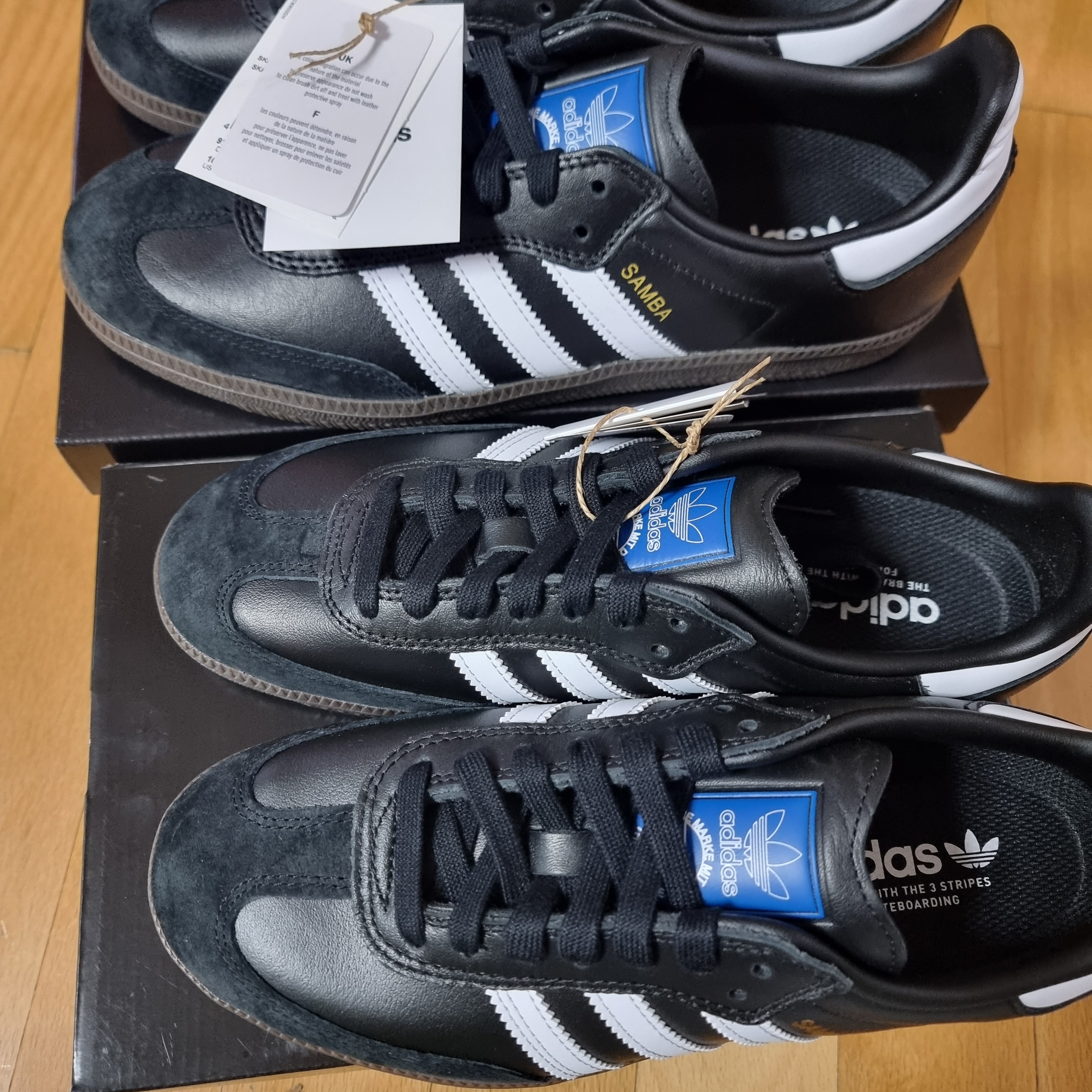 Adidas Samba ADV Black 착용 스타일 - 1