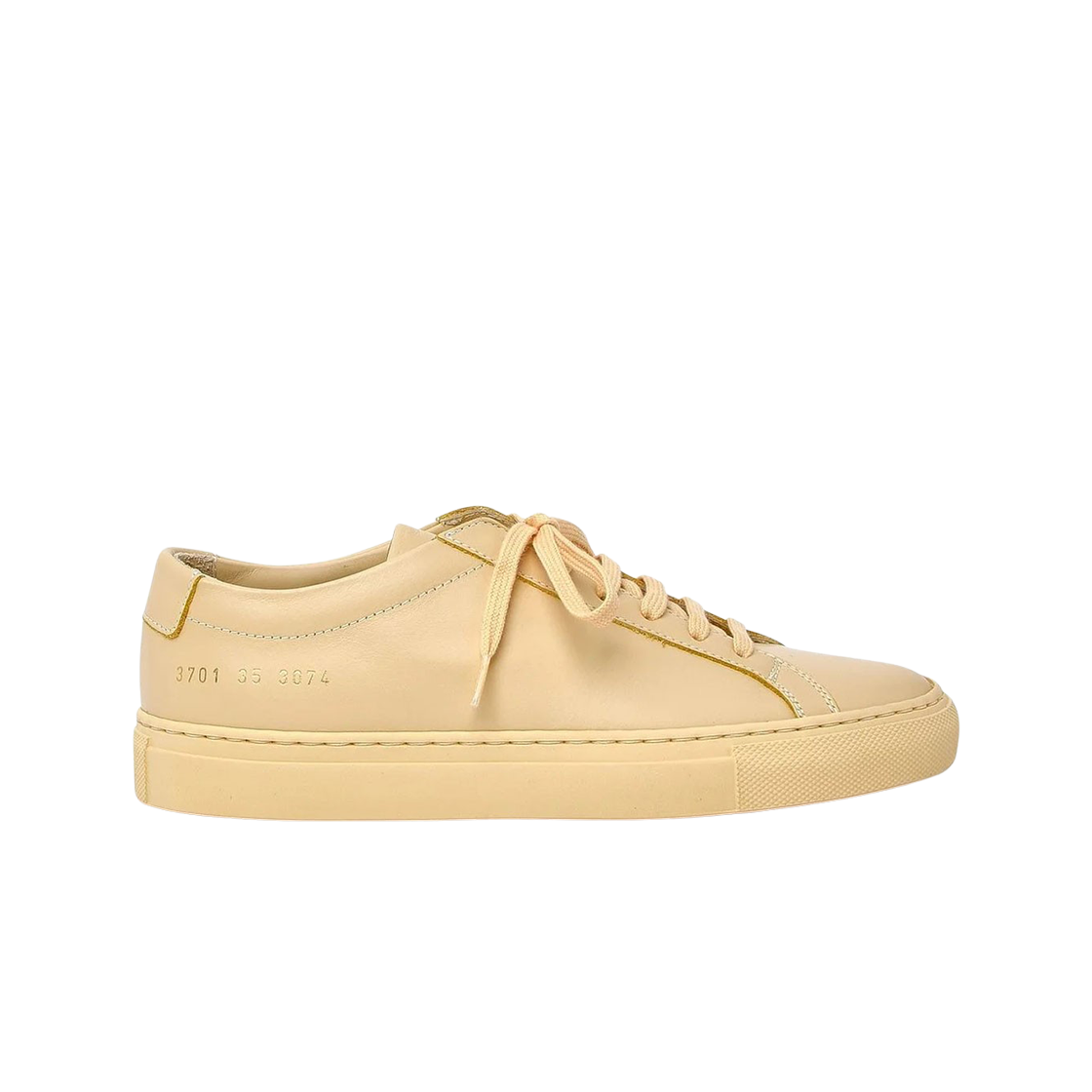 (W) 커먼 프로젝트 오리지날 아킬레스 로우 옐로우((W) Common Projects Original Achilles Low Yellow)