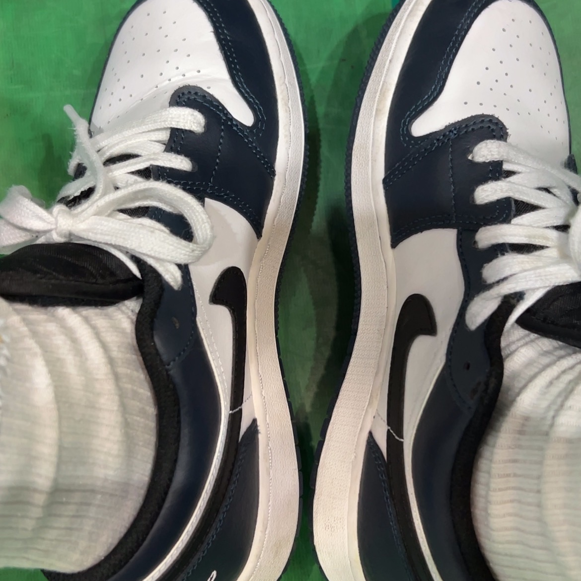 (GS) Jordan 1 Low Armory Navy 착용 스타일