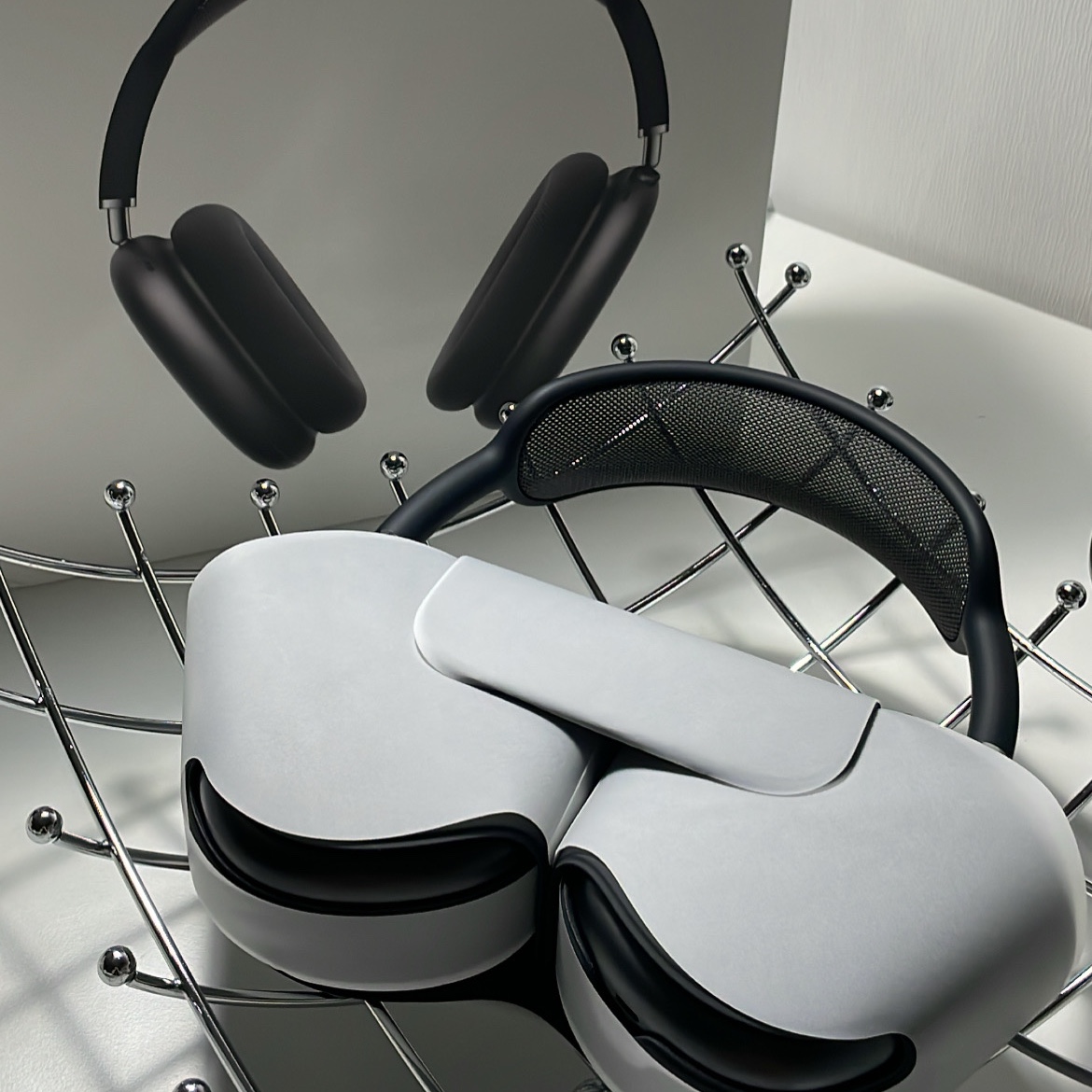 Apple AirPods Max Lightning Space Gray (Korean Ver.) 착용 스타일