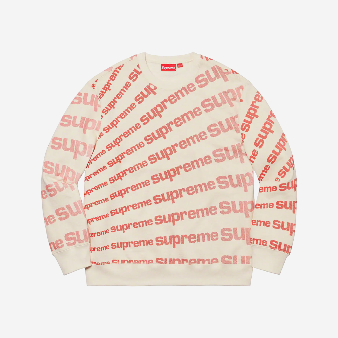 슈프림 레이디얼 크루넥 내츄럴 - 20SS | Supreme | KREAM