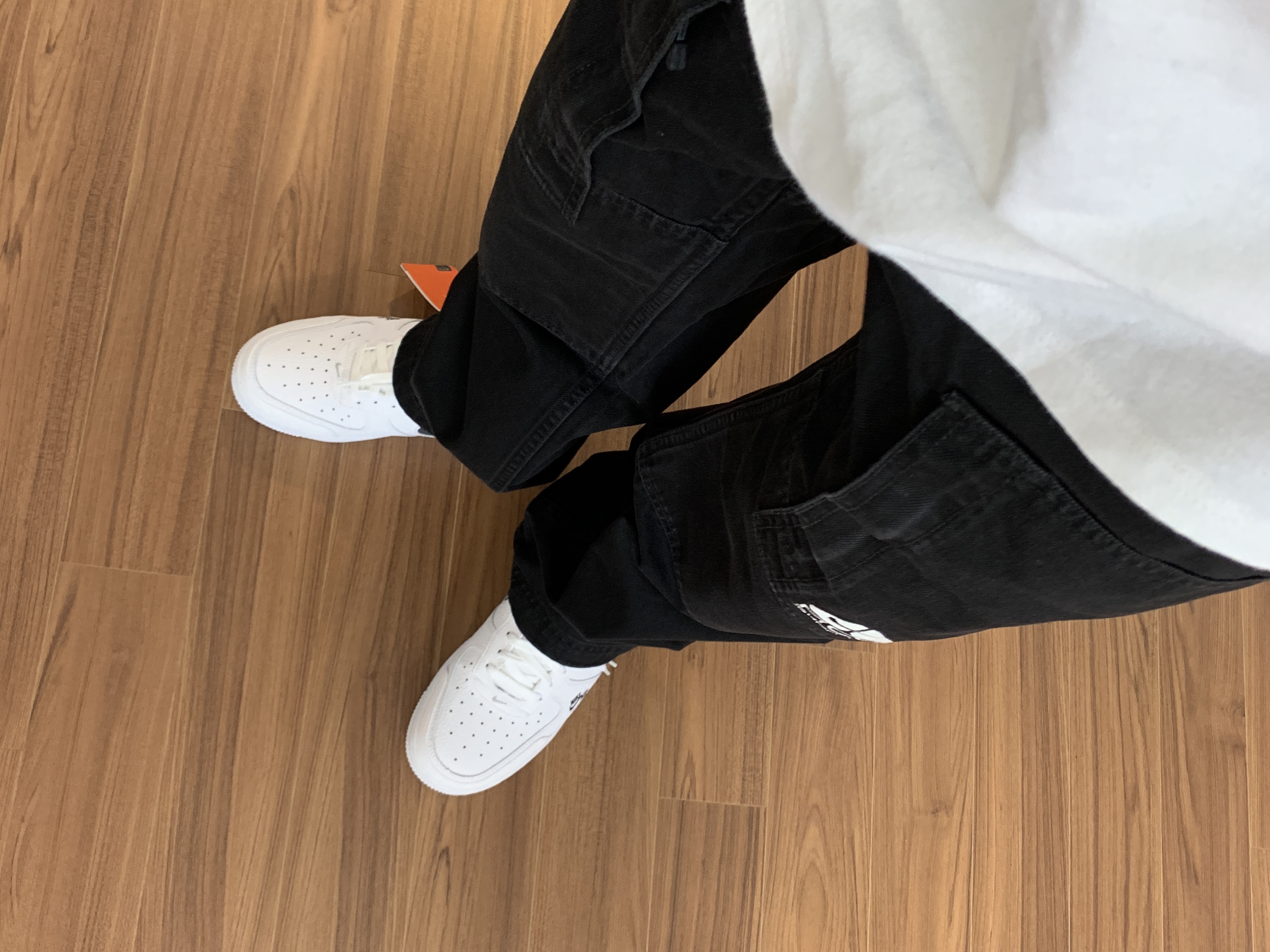 Supreme x Nike ACG Belted Denim Pants Black - 22FW 착용 스타일 - 2