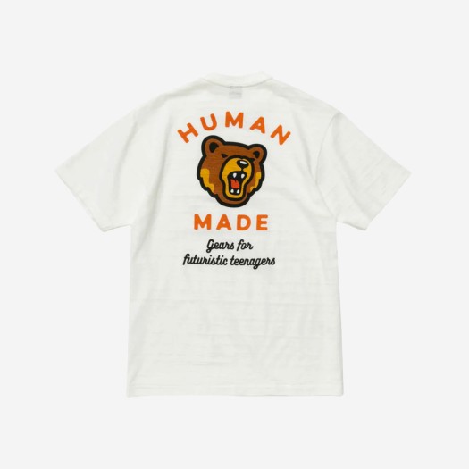 휴먼 메이드 포켓 티셔츠 #1 화이트