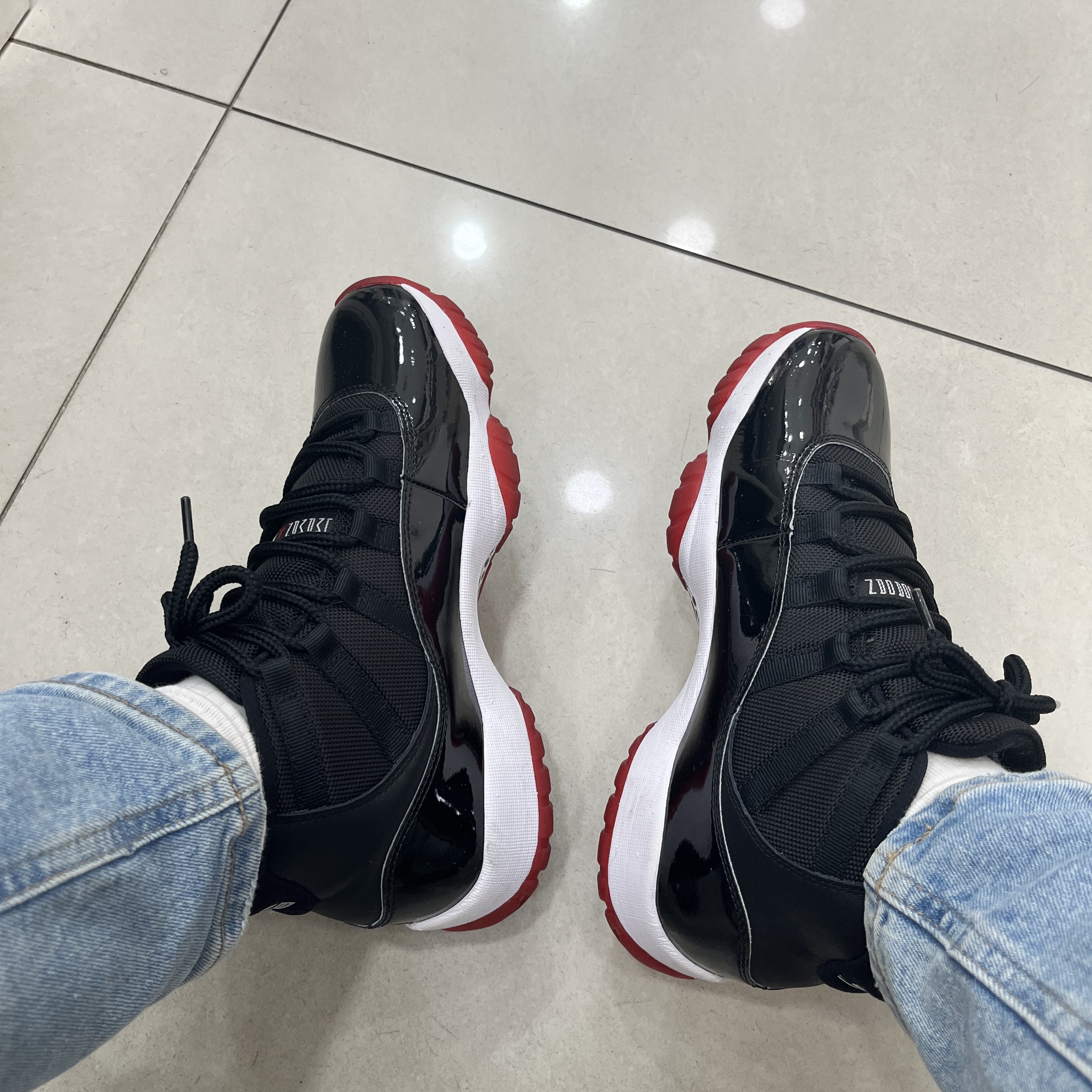 Jordan 11 Retro Bred 2019 착용 스타일 - 2