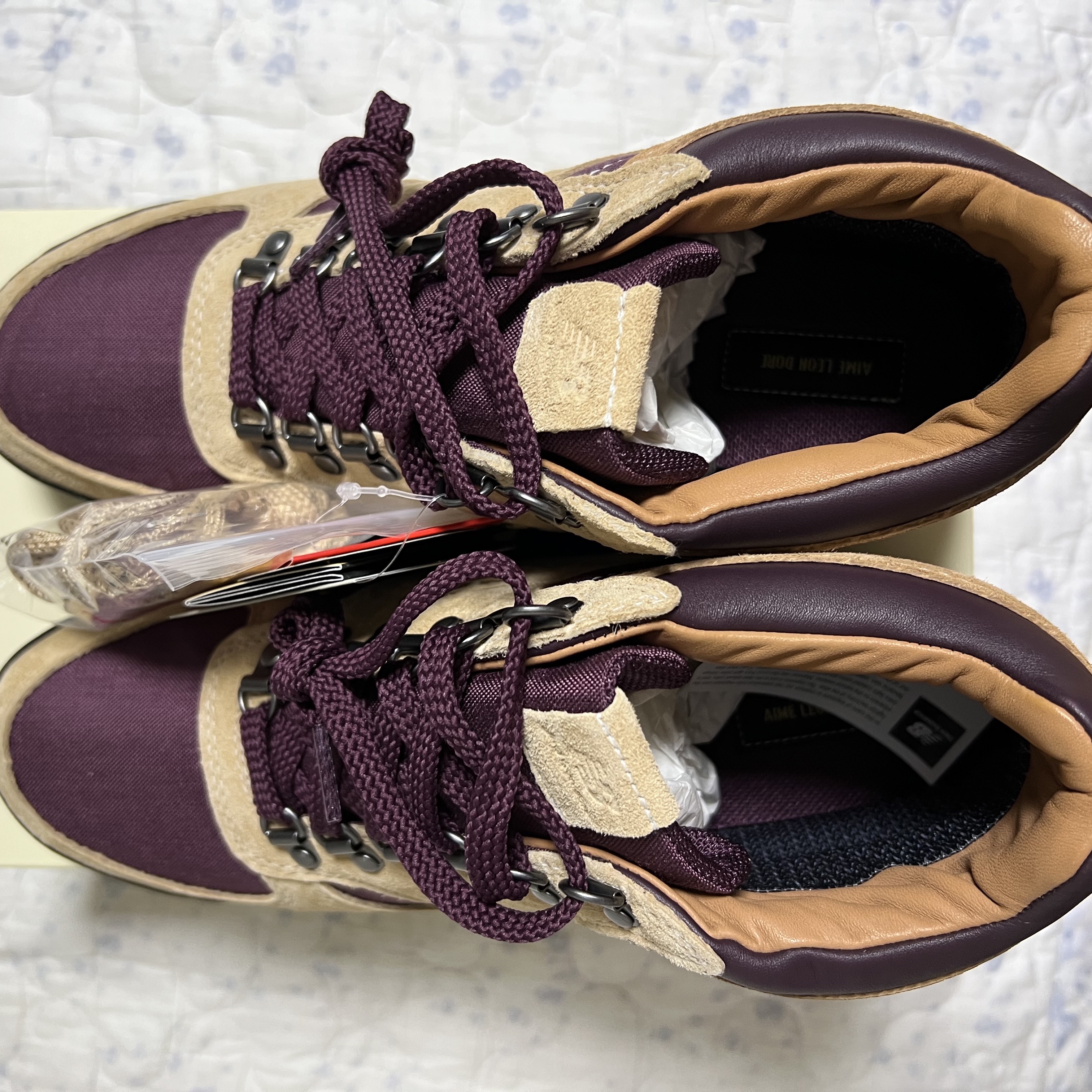 New Balance x Aime Leon Dore Rainier Tan 착용 스타일 - 1