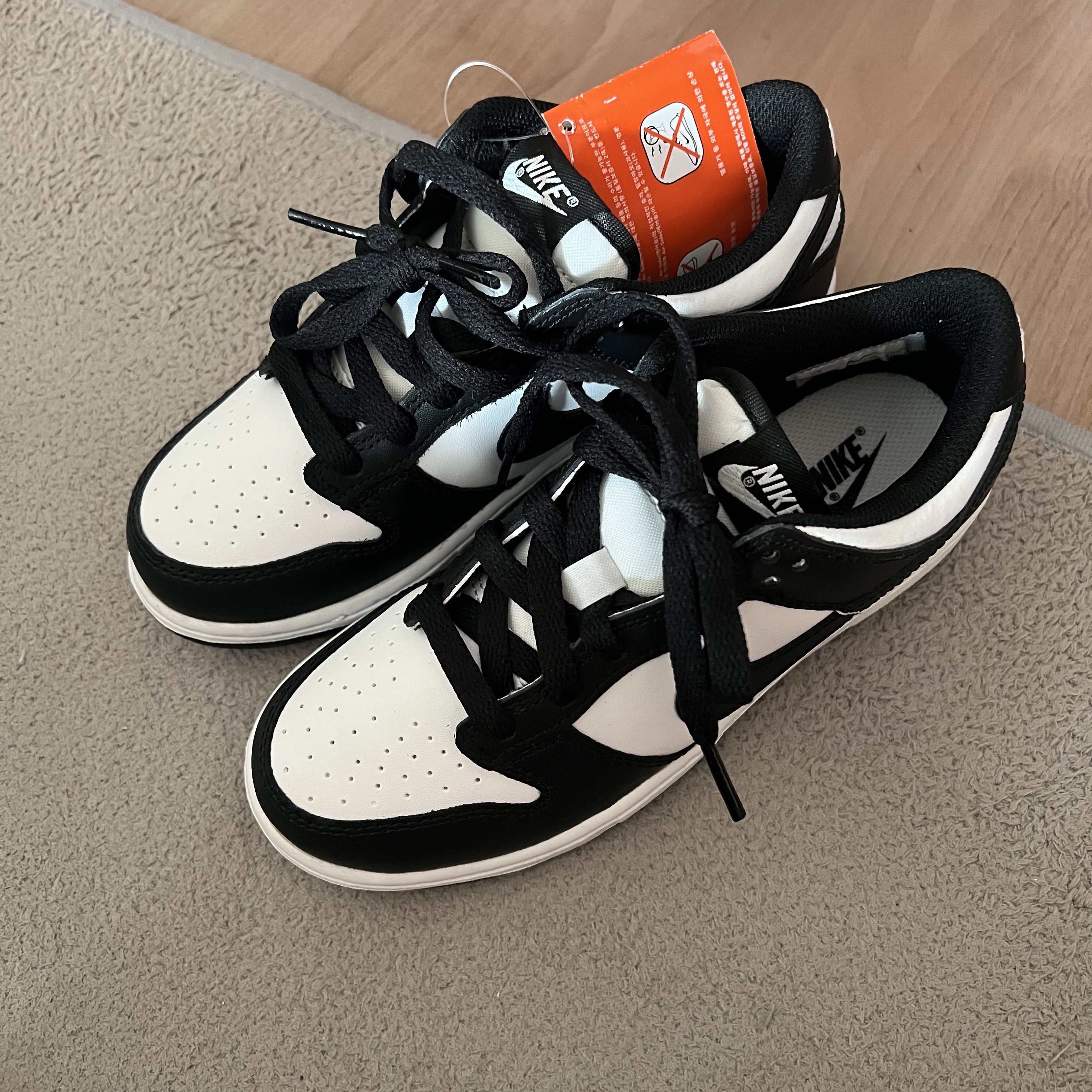 (PS) Nike Dunk Low Black 착용 스타일