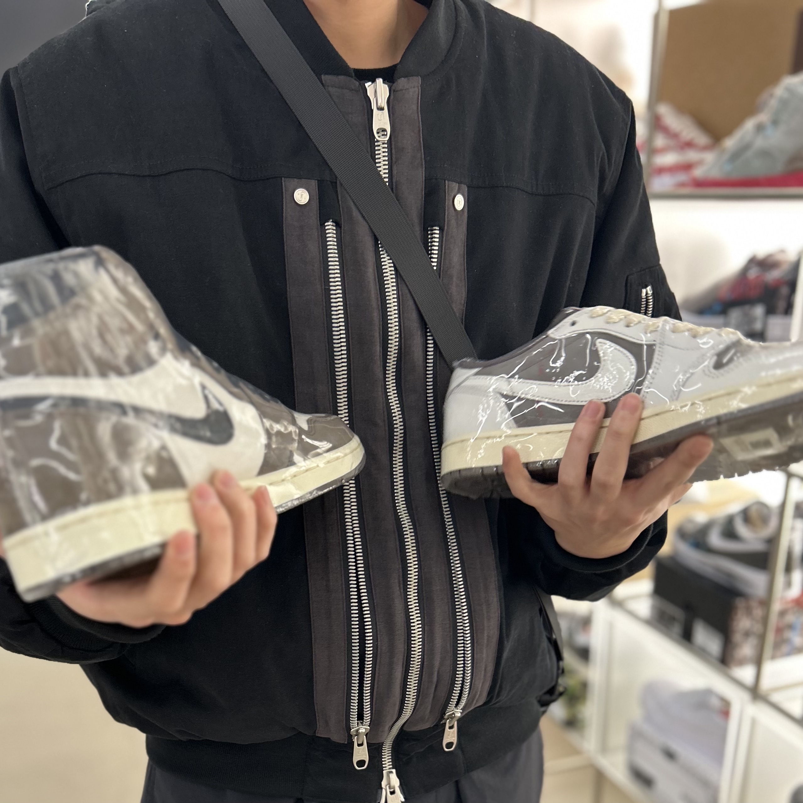 Jordan 1 x Dior Low OG 착용 스타일 - 3