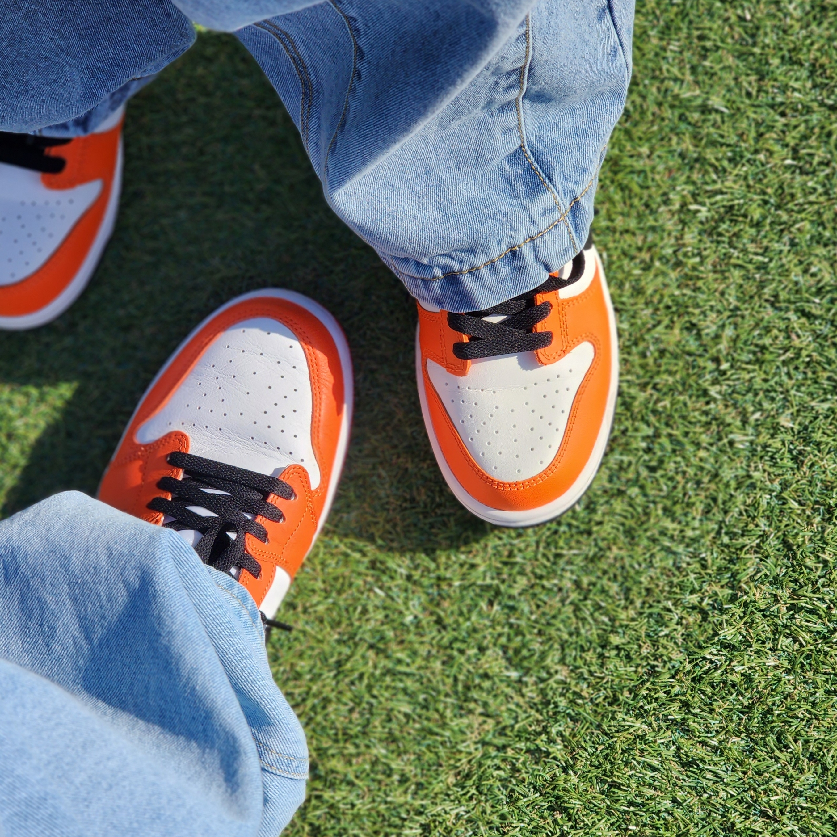 Jordan 1 Low OG Starfish, (W) Jordan 1 Low OG Starfish 착용 스타일 - 3