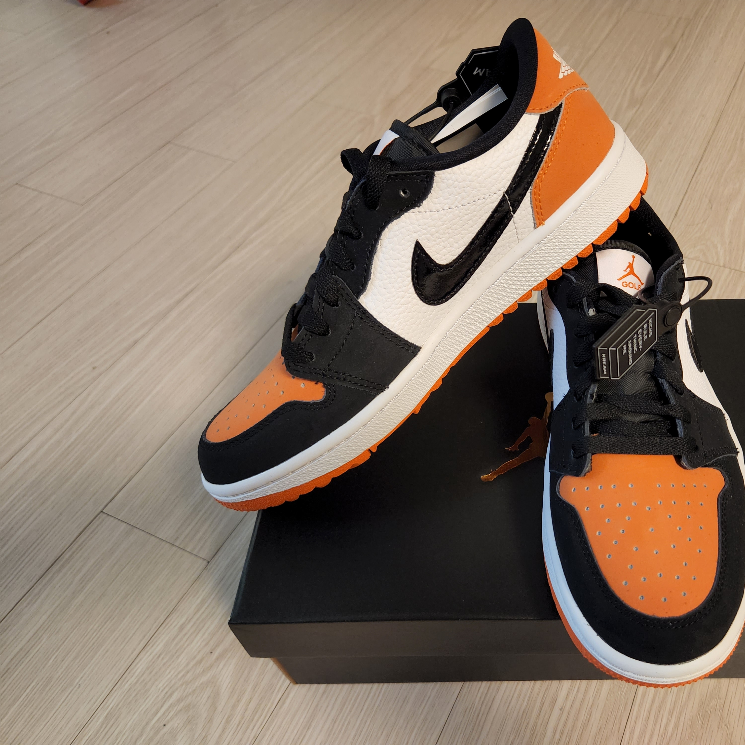 Jordan 1 Low Golf Starfish 착용 스타일 - 2