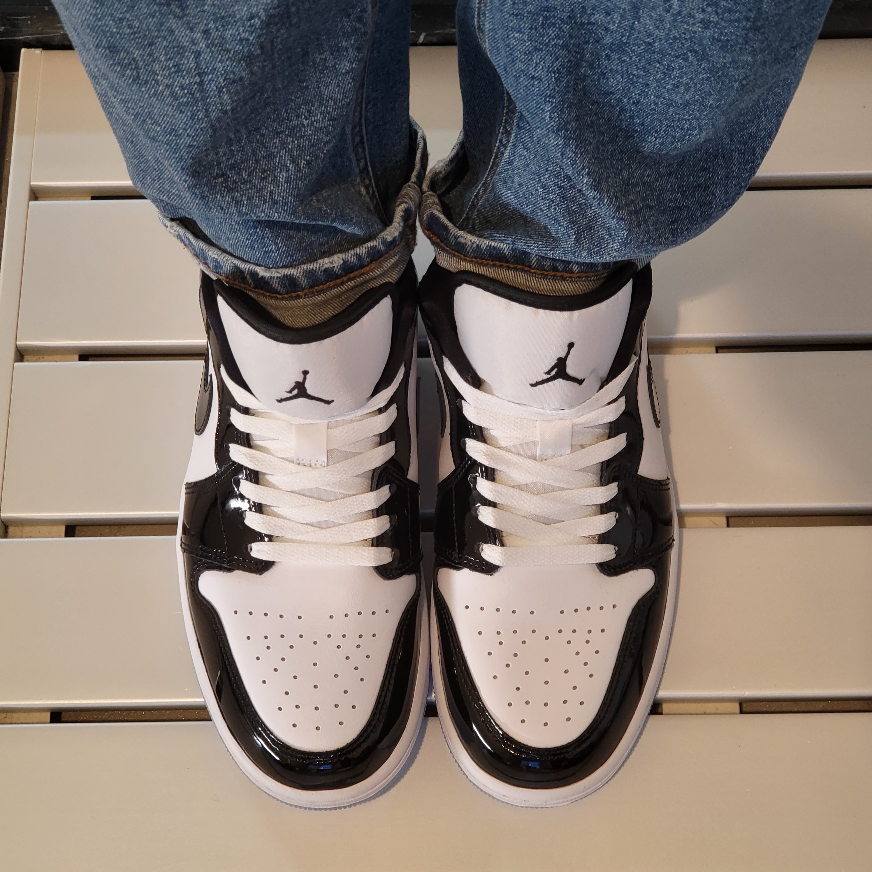 Jordan 1 Low SE Concord 착용 스타일